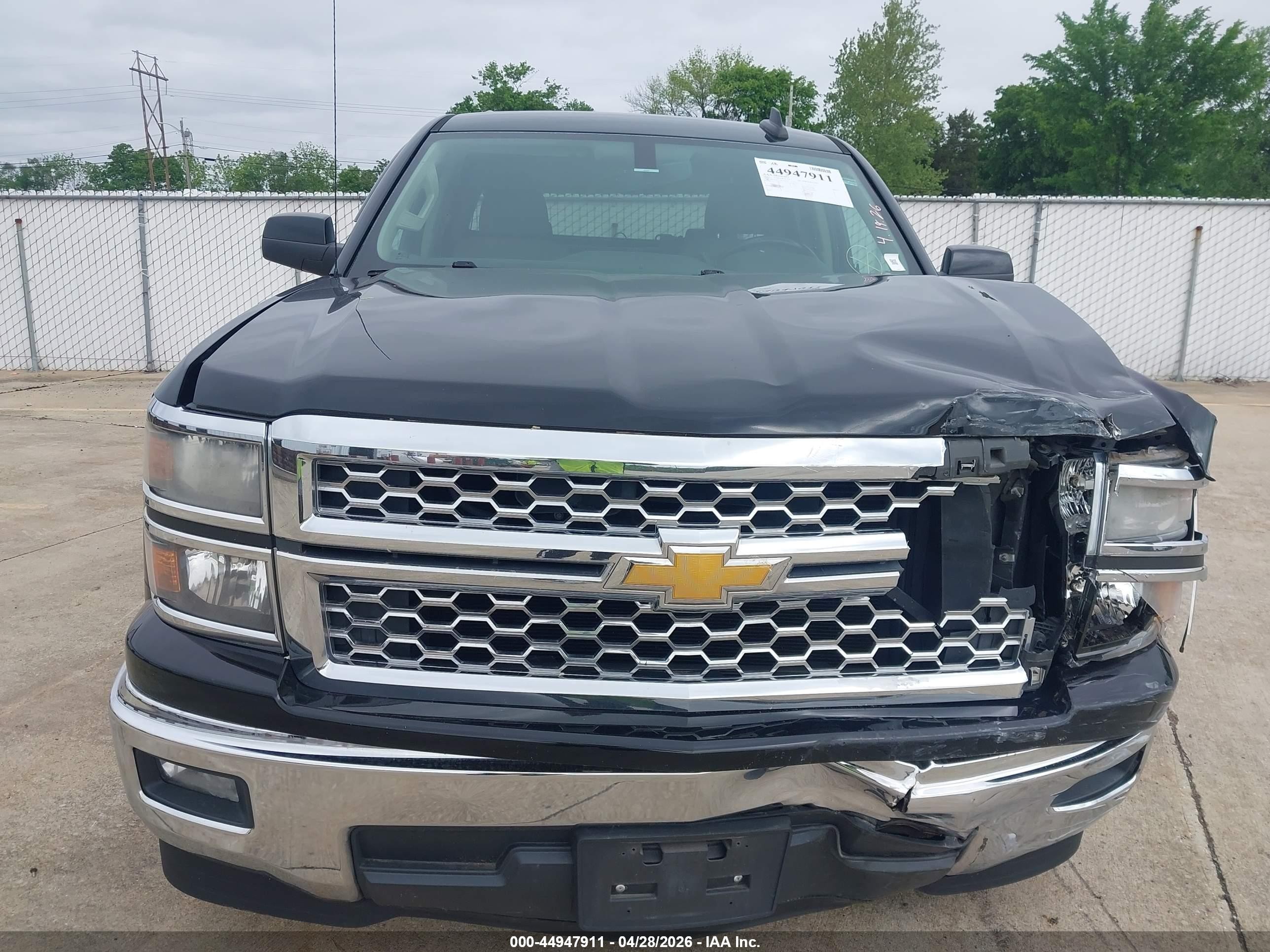 2015 Chevrolet Silverado 1500 1lt Черный vin: 3GCPCREC2FG357522