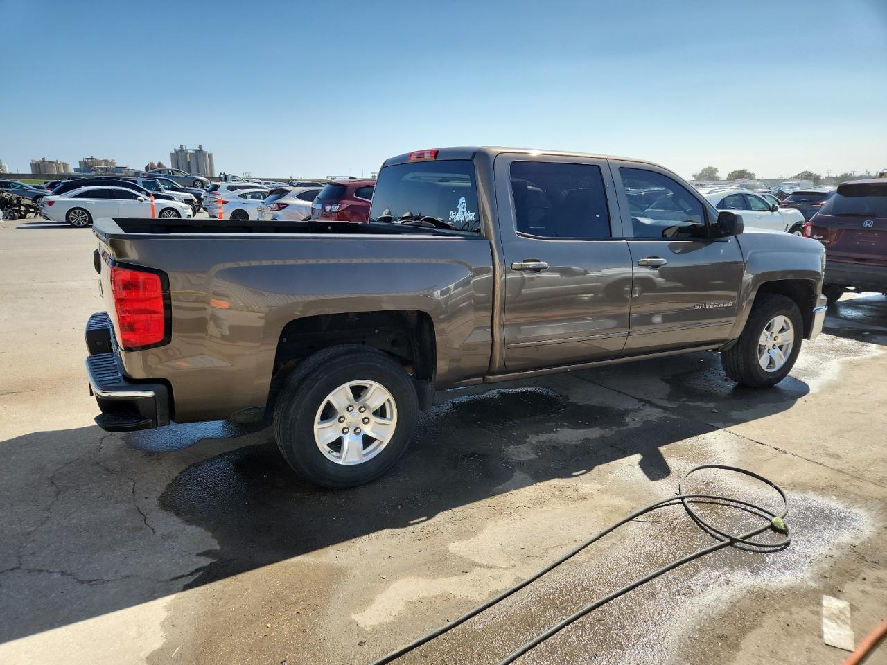 2015 Chevrolet Silverado C1500 Lt Tan vin: 3GCPCREC2FG498543