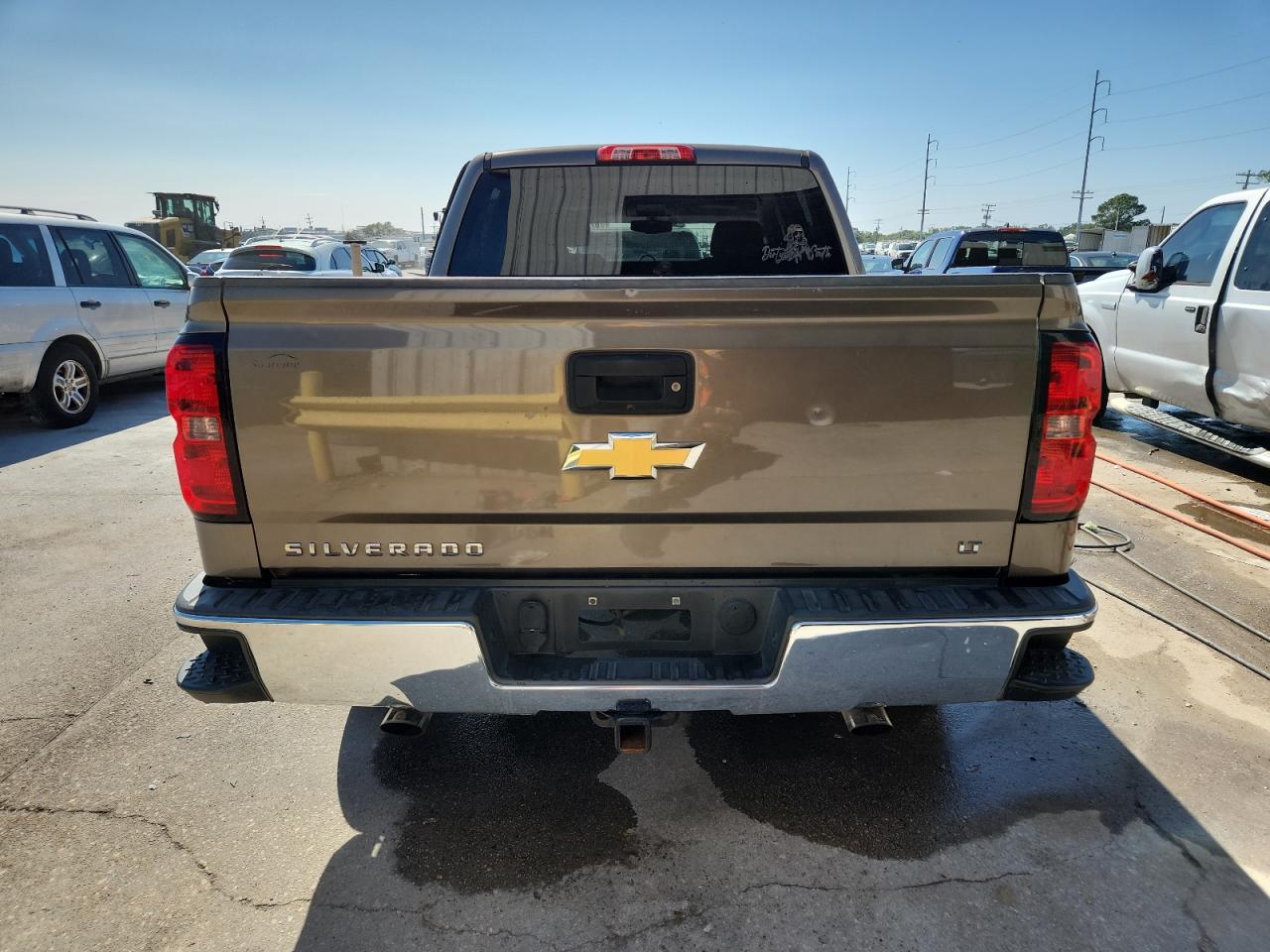 2015 Chevrolet Silverado C1500 Lt Tan vin: 3GCPCREC2FG498543