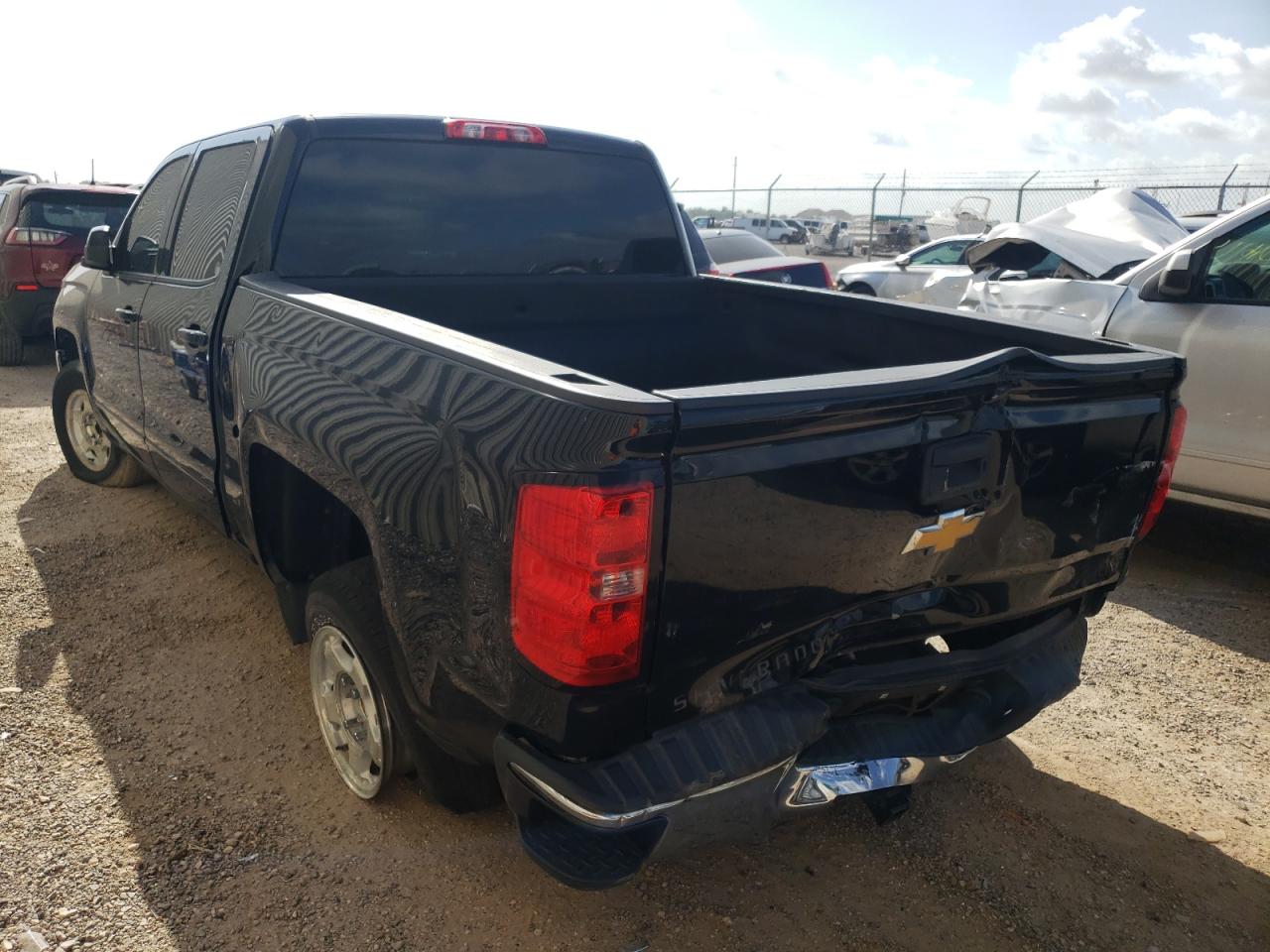 2016 Chevrolet Silverado C1500 Lt Black vin: 3GCPCREC2GG221392