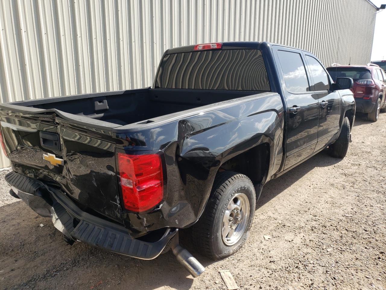 2016 Chevrolet Silverado C1500 Lt Black vin: 3GCPCREC2GG221392