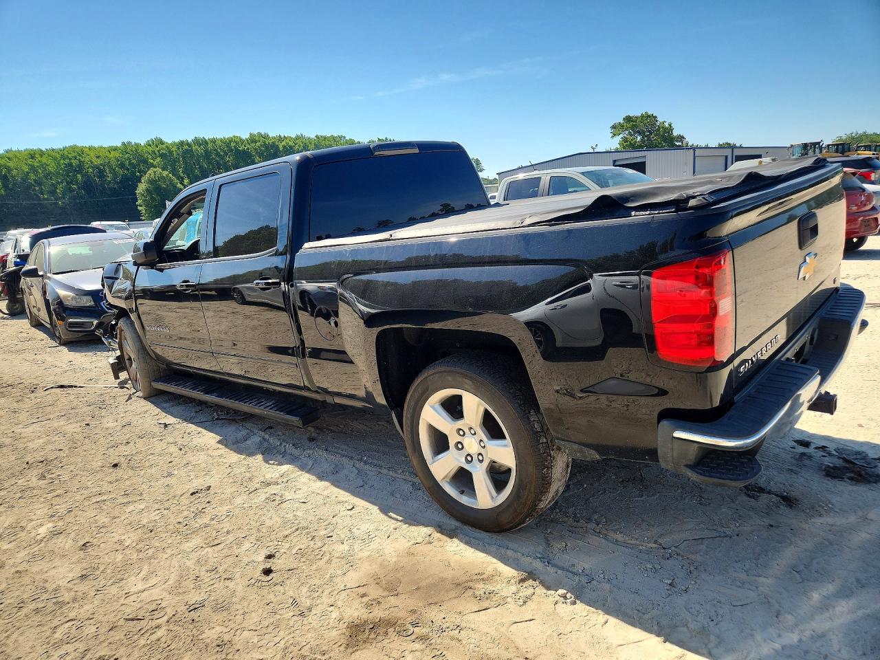 2016 Chevrolet Silverado C1500 Lt Black vin: 3GCPCREC2GG232490
