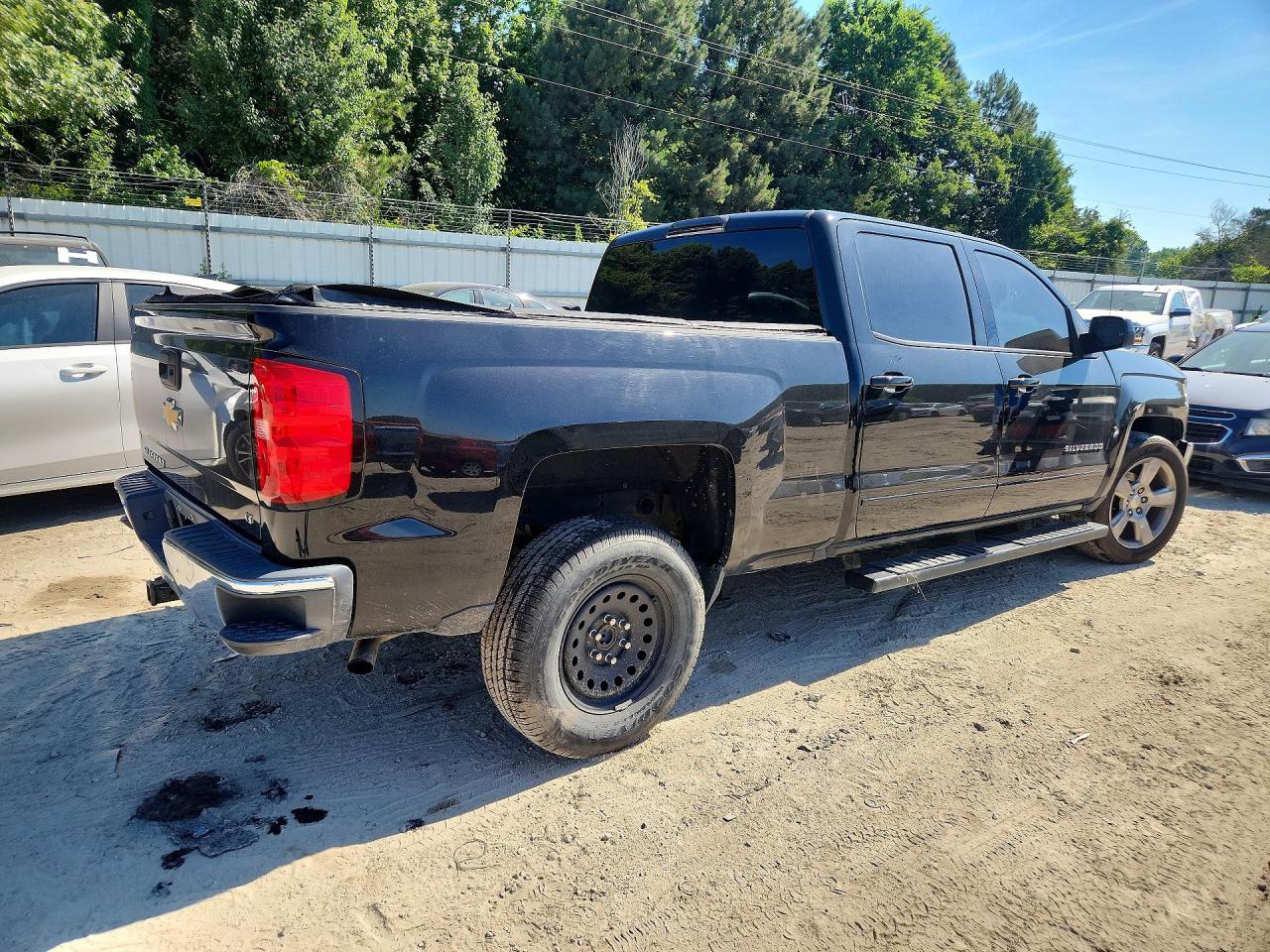 2016 Chevrolet Silverado C1500 Lt Black vin: 3GCPCREC2GG232490