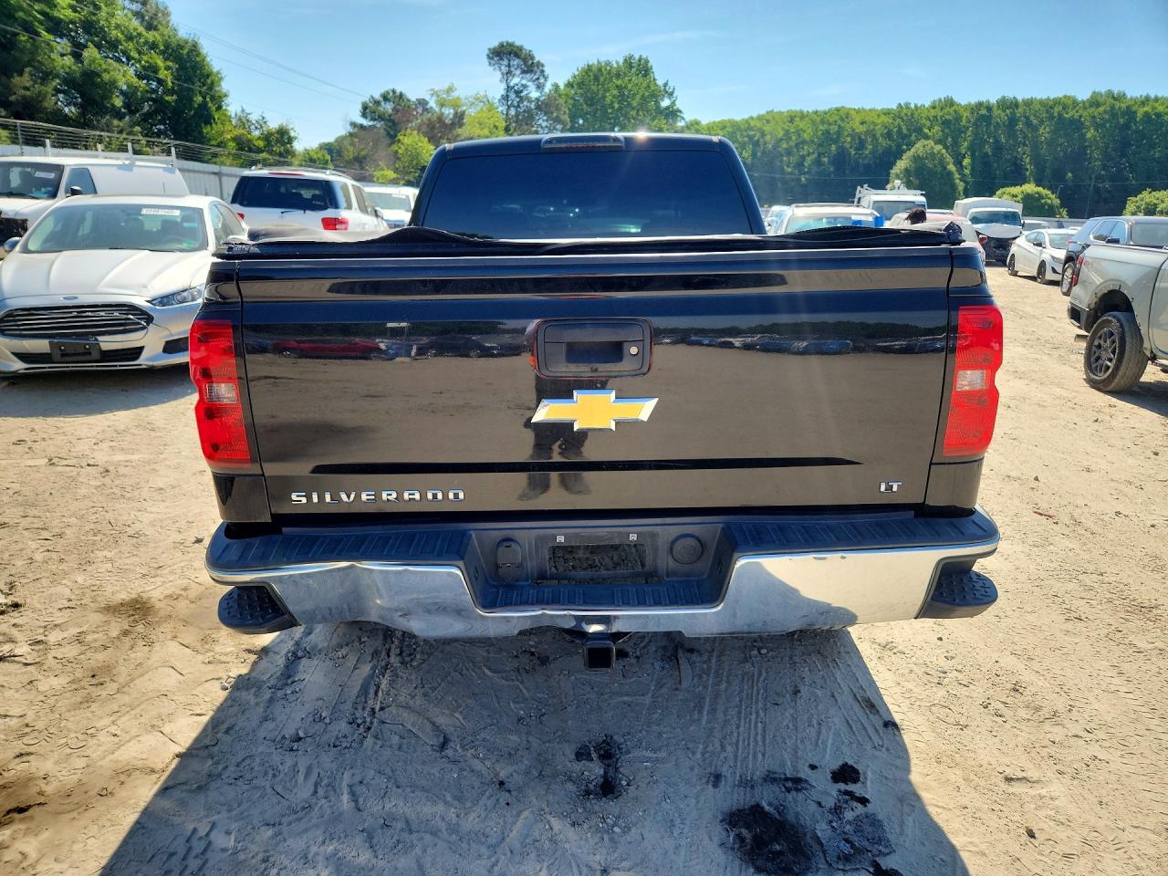 2016 Chevrolet Silverado C1500 Lt Black vin: 3GCPCREC2GG232490