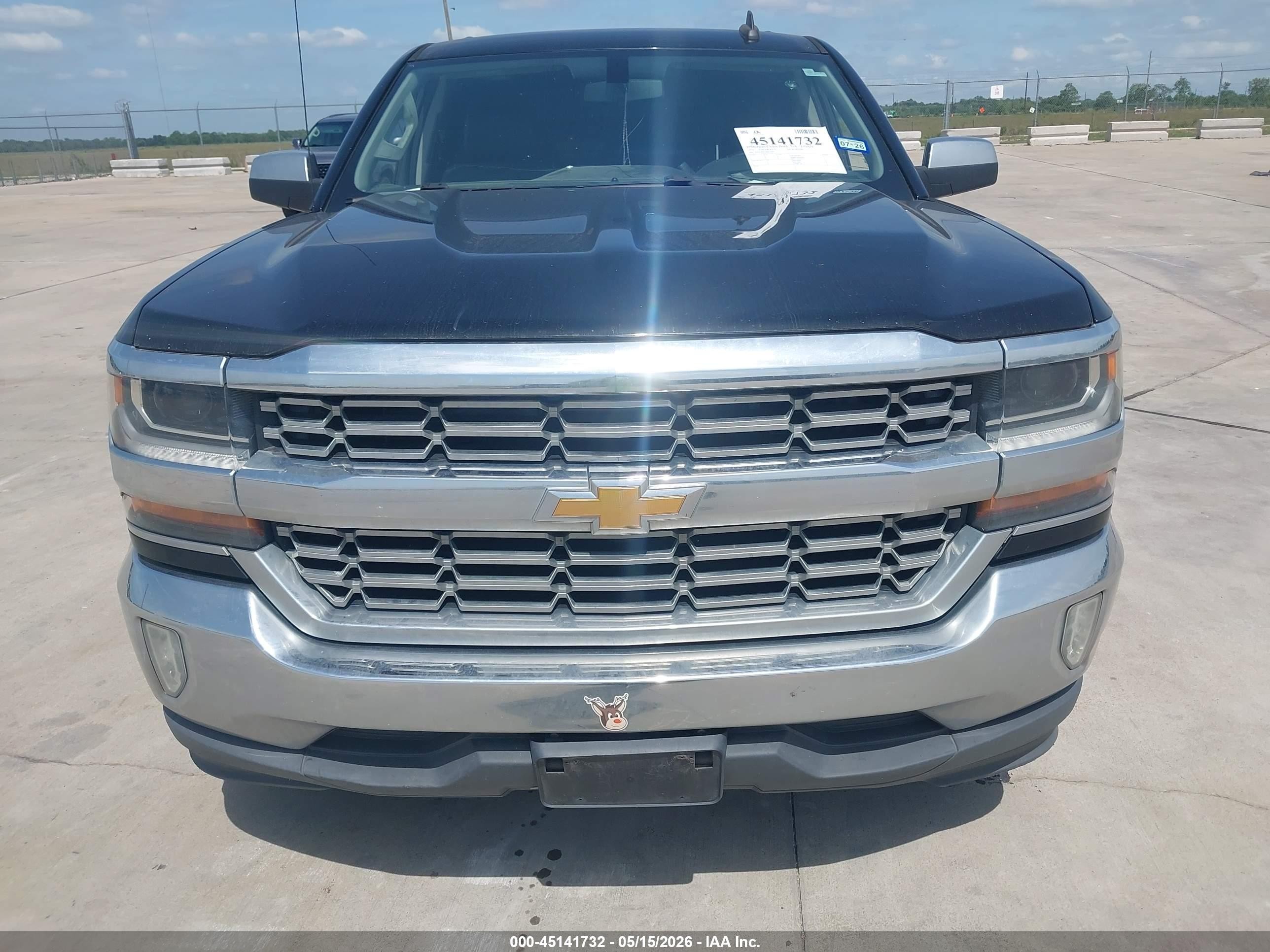 2018 Chevrolet Silverado C1500 Lt Black vin: 3GCPCREC2JG115001