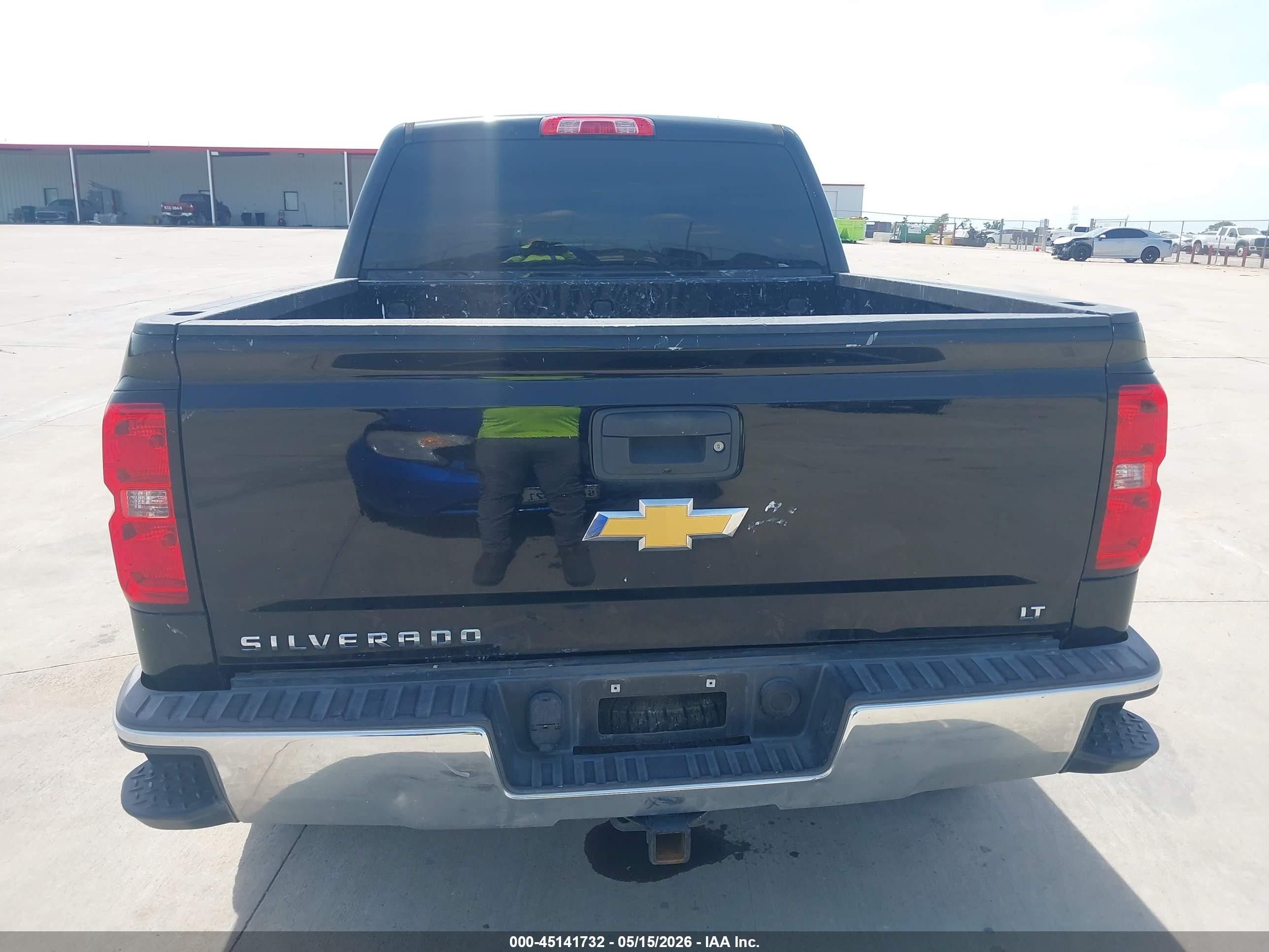 2018 Chevrolet Silverado C1500 Lt Black vin: 3GCPCREC2JG115001