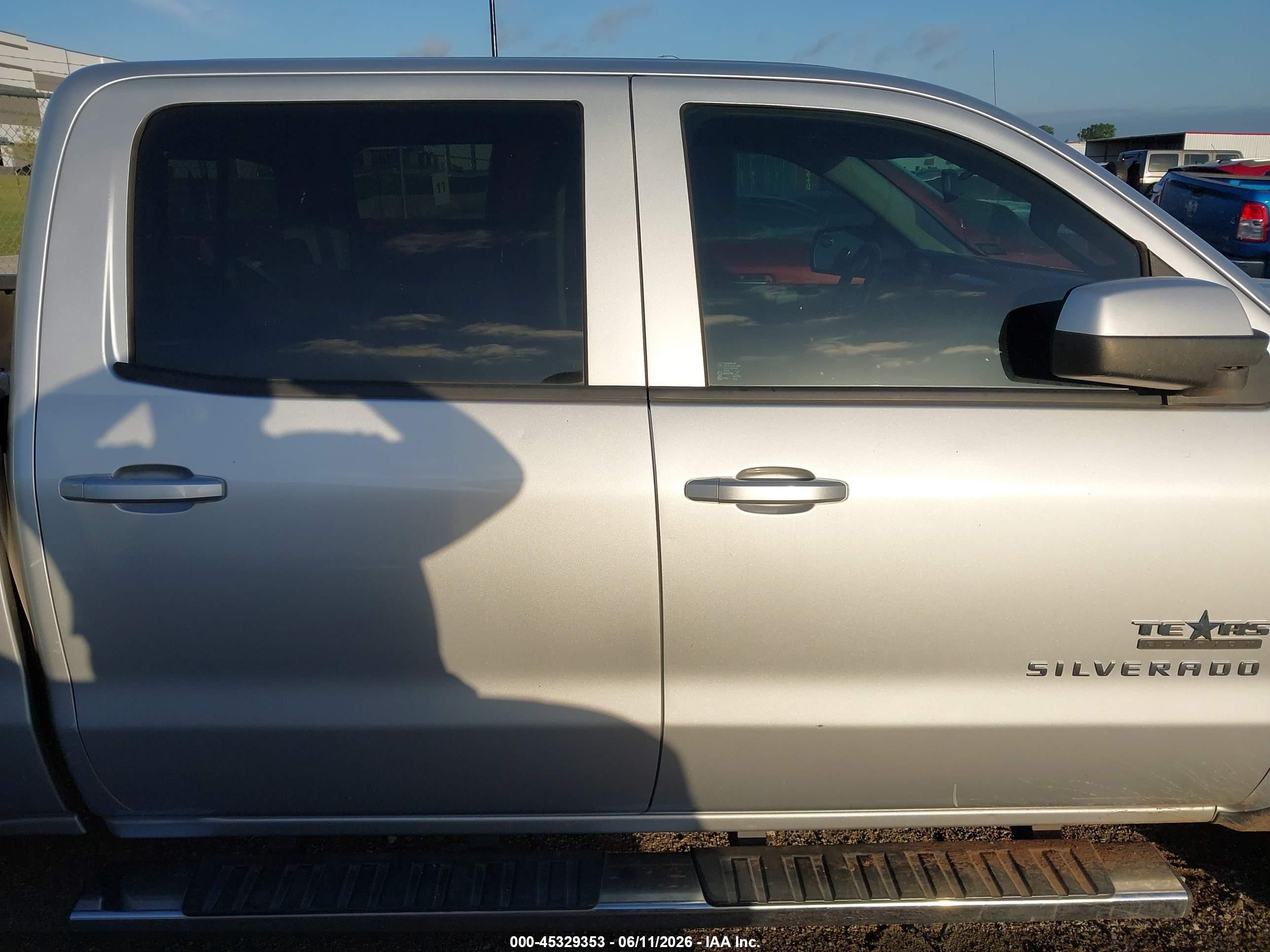 2014 Chevrolet Silverado 1500 1lt Silver vin: 3GCPCREC3EG102585