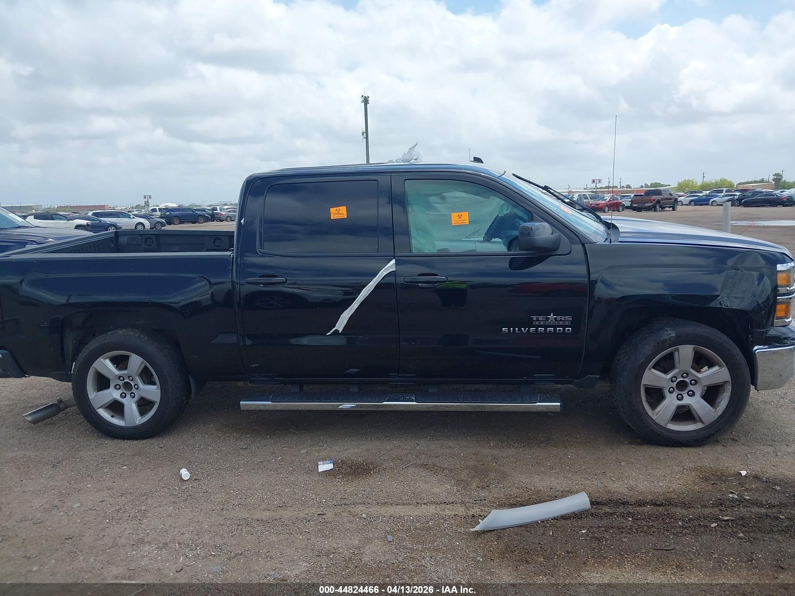 2014 Chevrolet Silverado 1500 1lt Black vin: 3GCPCREC3EG104479