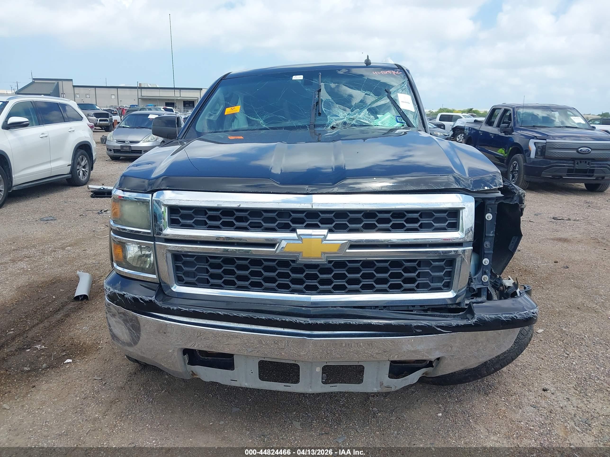 2014 Chevrolet Silverado 1500 1lt Black vin: 3GCPCREC3EG104479