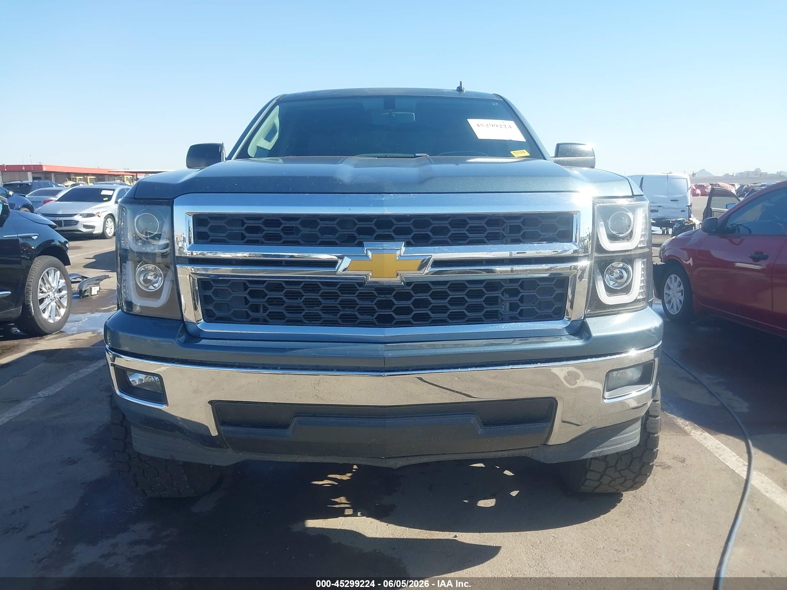 2014 Chevrolet Silverado 1500 1lt Зеленый vin: 3GCPCREC3EG108824