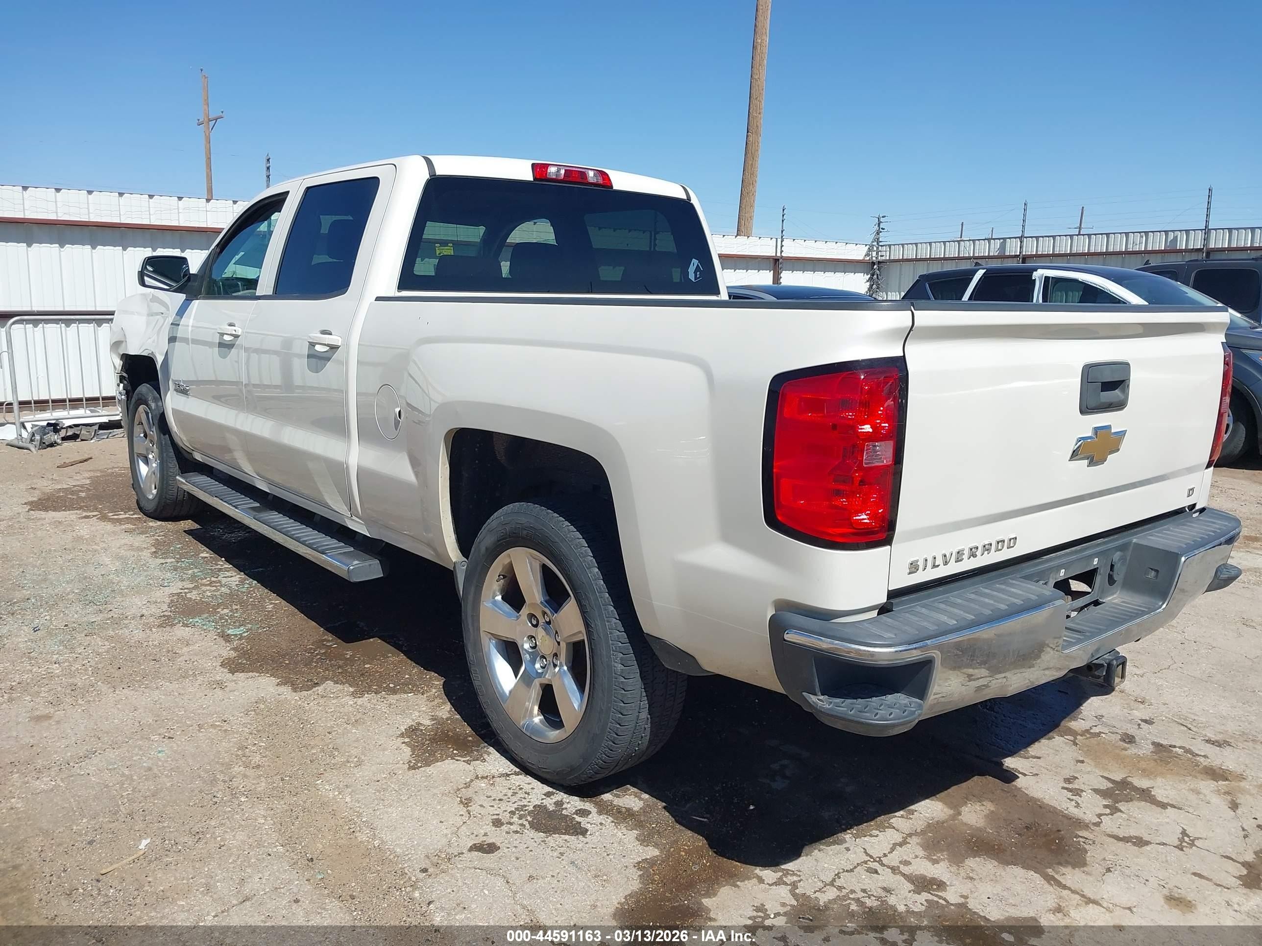 2014 Chevrolet Silverado 1500 1lt Белый vin: 3GCPCREC3EG381911
