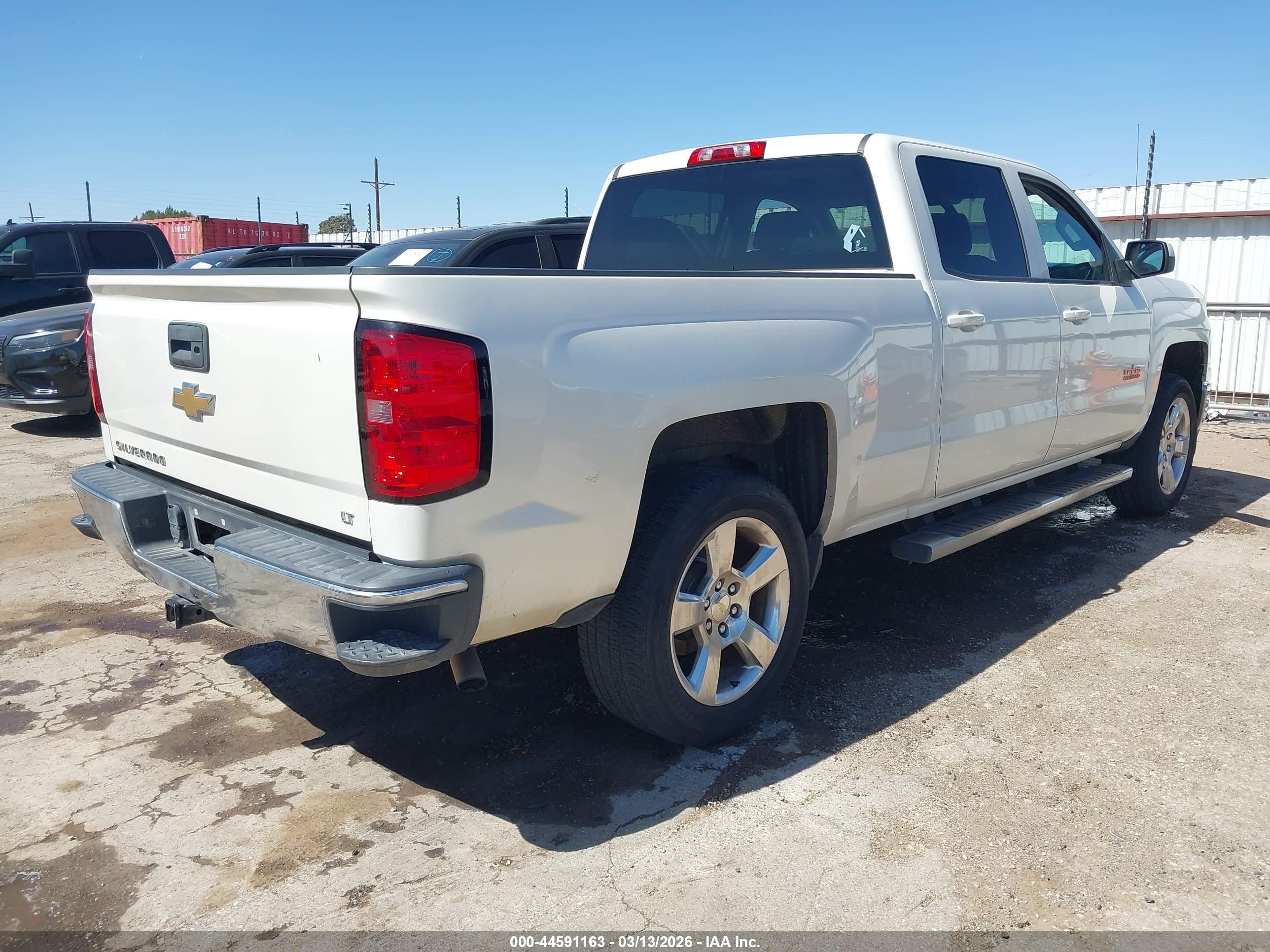 2014 Chevrolet Silverado 1500 1lt Белый vin: 3GCPCREC3EG381911