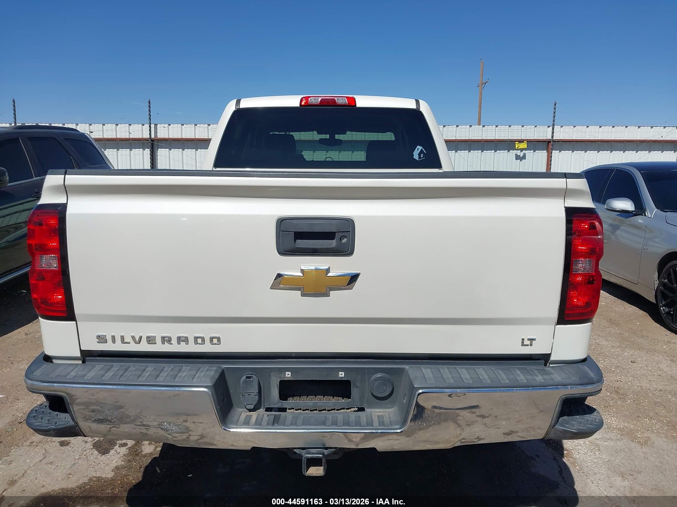 2014 Chevrolet Silverado 1500 1lt Белый vin: 3GCPCREC3EG381911