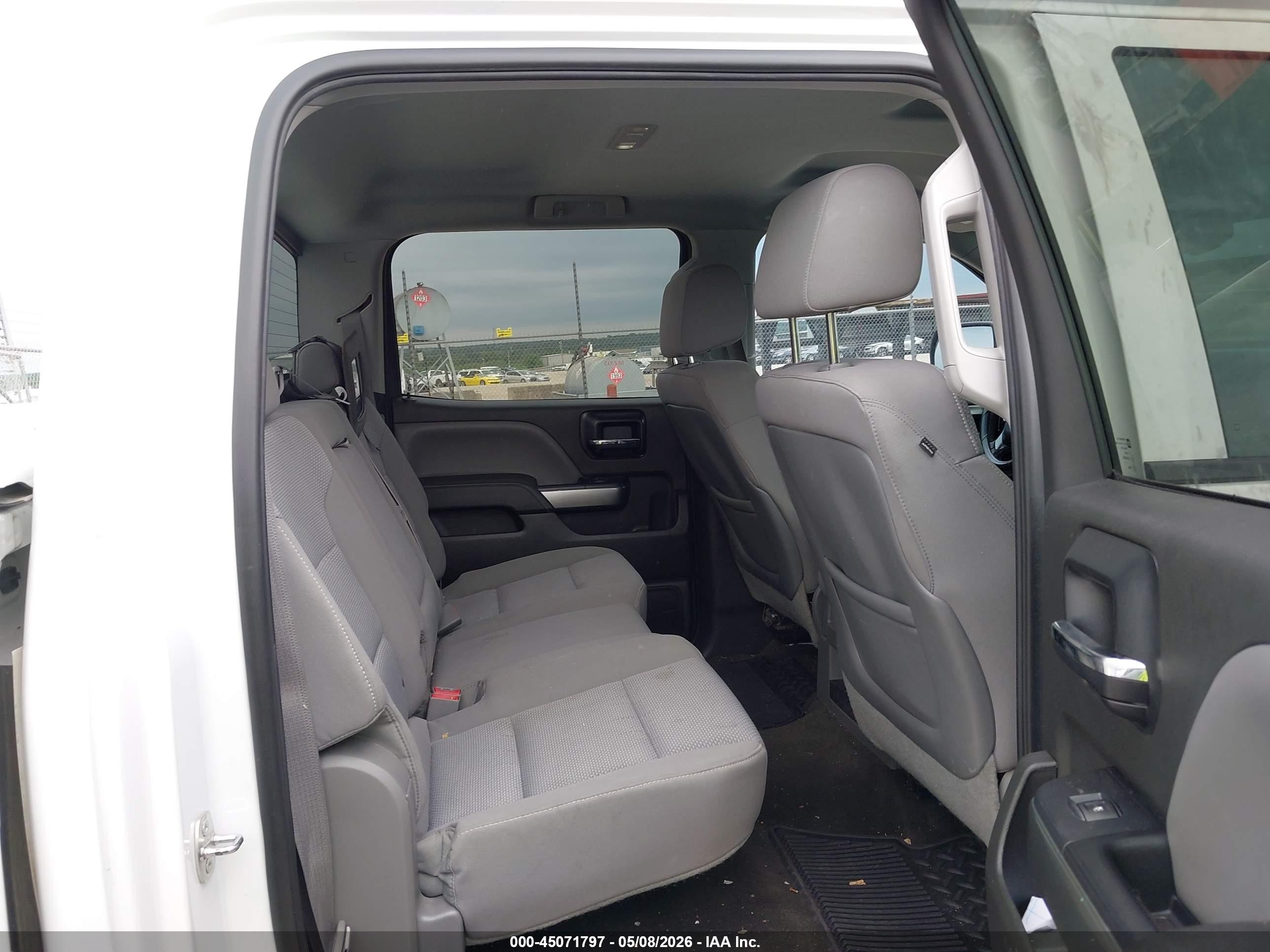 2014 Chevrolet Silverado 1500 1lt White vin: 3GCPCREC3EG484634
