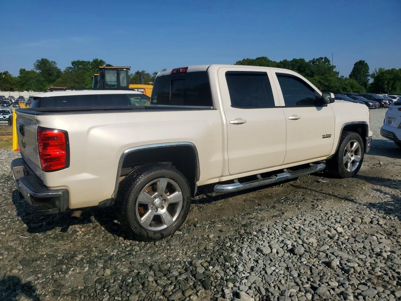 2014 Chevrolet Silverado C1500 Lt White vin: 3GCPCREC3EG556643