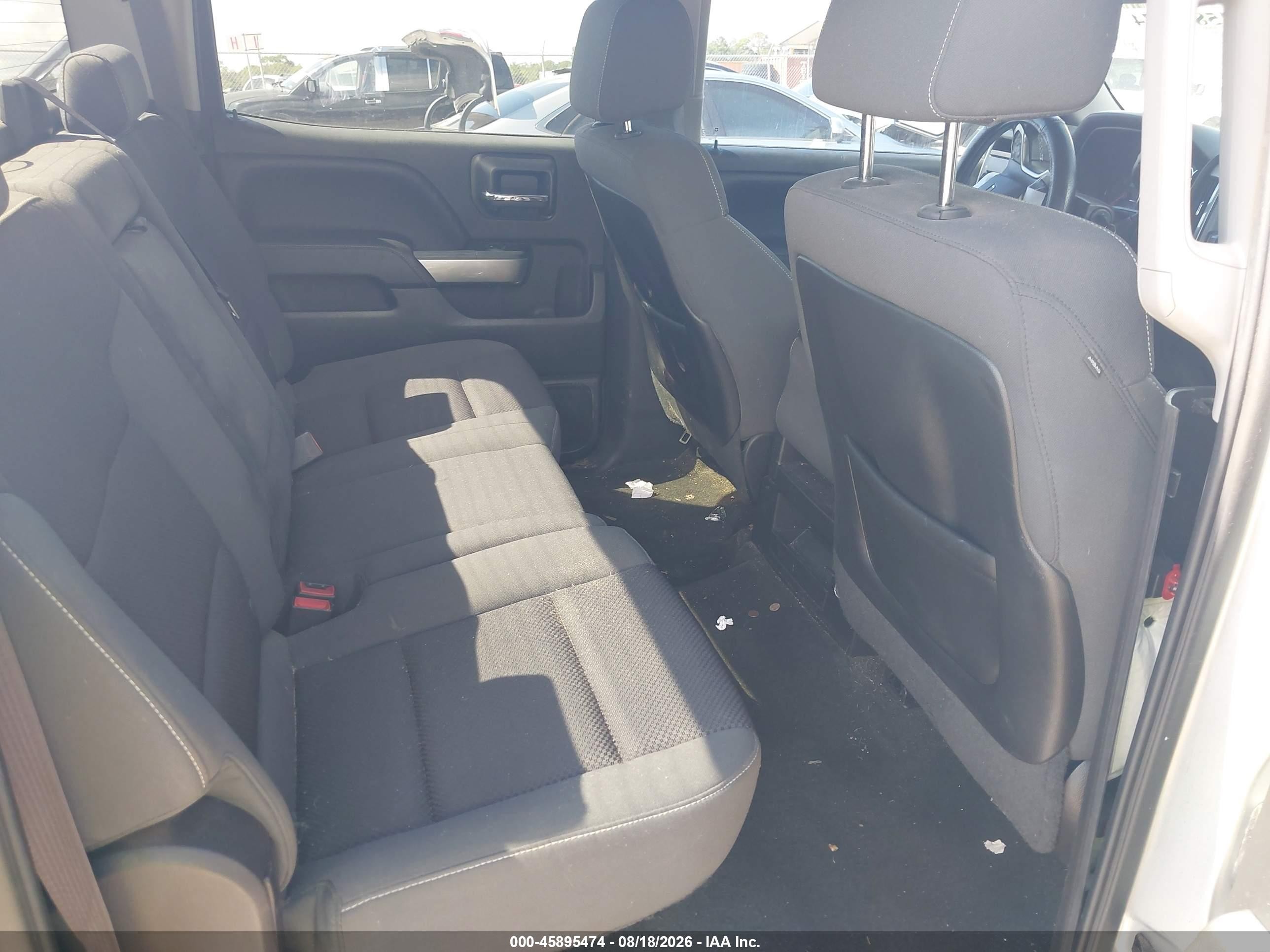 2015 Chevrolet Silverado 1500 Lt Silver vin: 3GCPCREC3FG173402