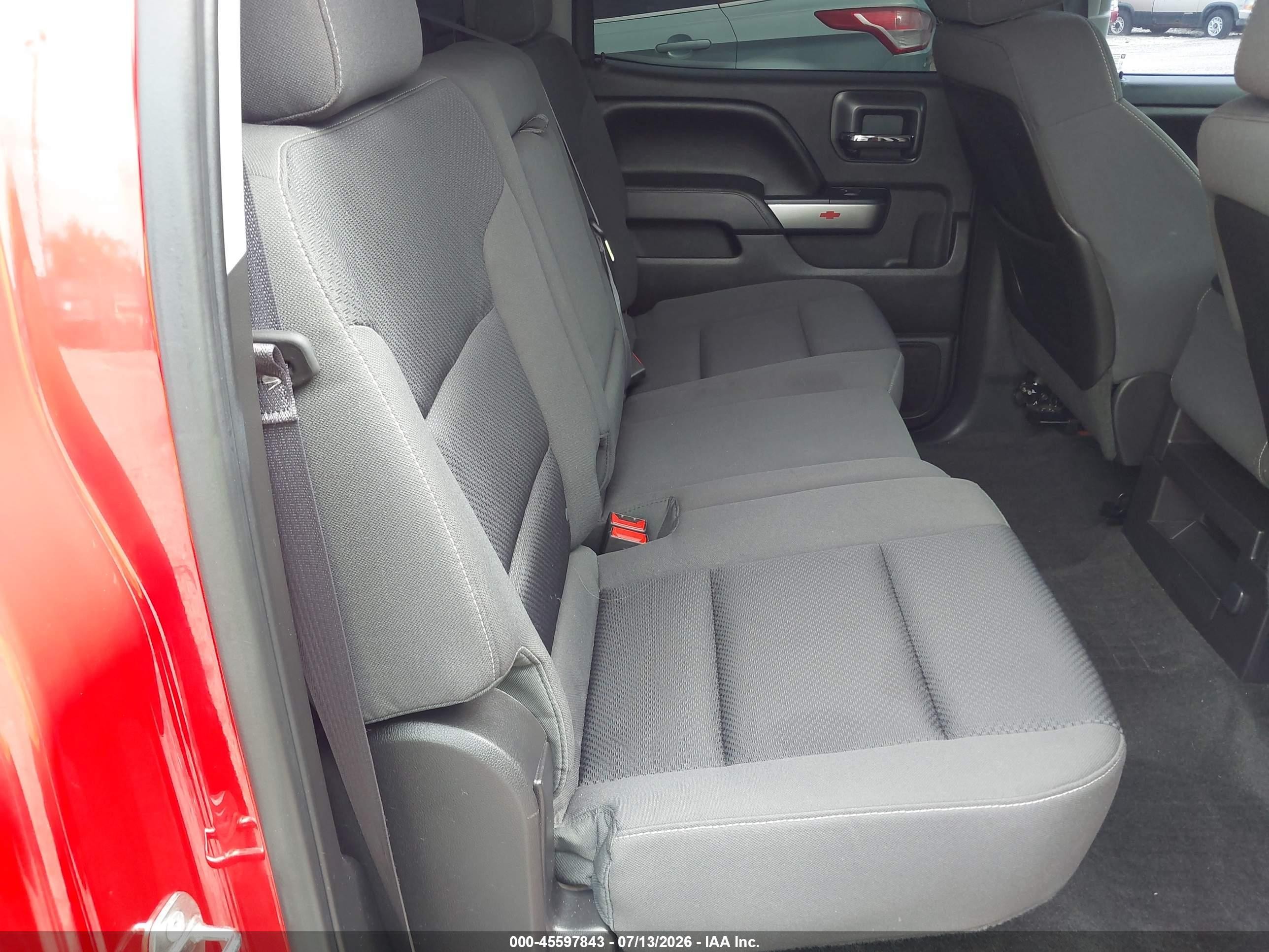 2015 Chevrolet Silverado 1500 Lt Red vin: 3GCPCREC3FG346125
