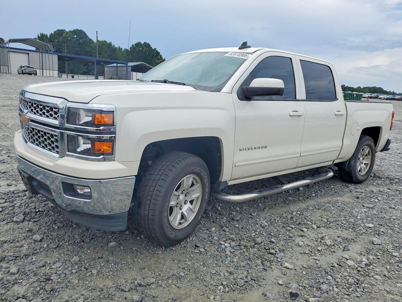 2015 Chevrolet Silverado C1500 Lt White vin: 3GCPCREC3FG417517