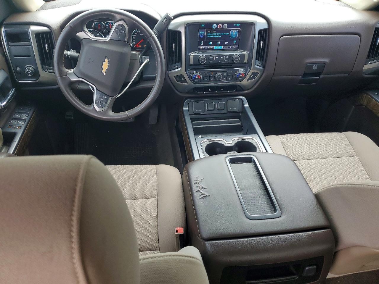 2015 Chevrolet Silverado C1500 Lt White vin: 3GCPCREC3FG417517