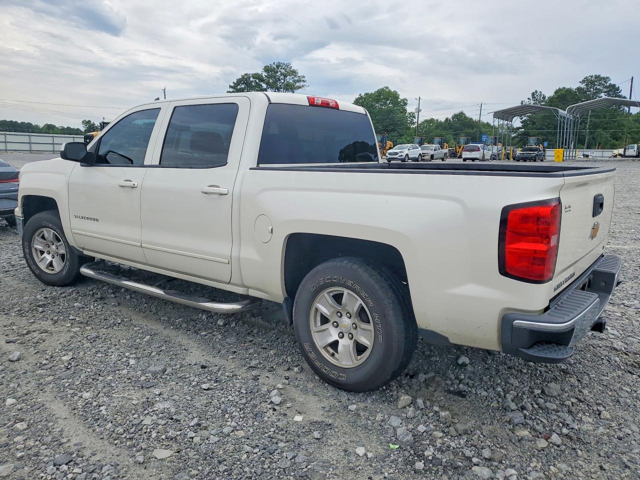 2015 Chevrolet Silverado C1500 Lt White vin: 3GCPCREC3FG417517