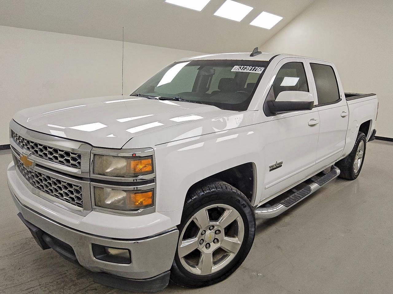 2015 Chevrolet Silverado C1500 Lt White vin: 3GCPCREC3FG527662