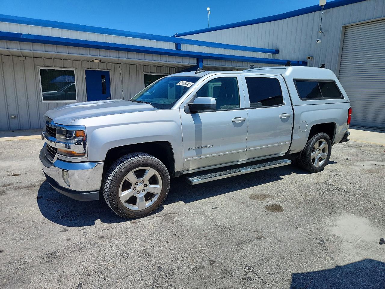 2017 Chevrolet Silverado C1500 Lt Silver vin: 3GCPCREC3HG413521