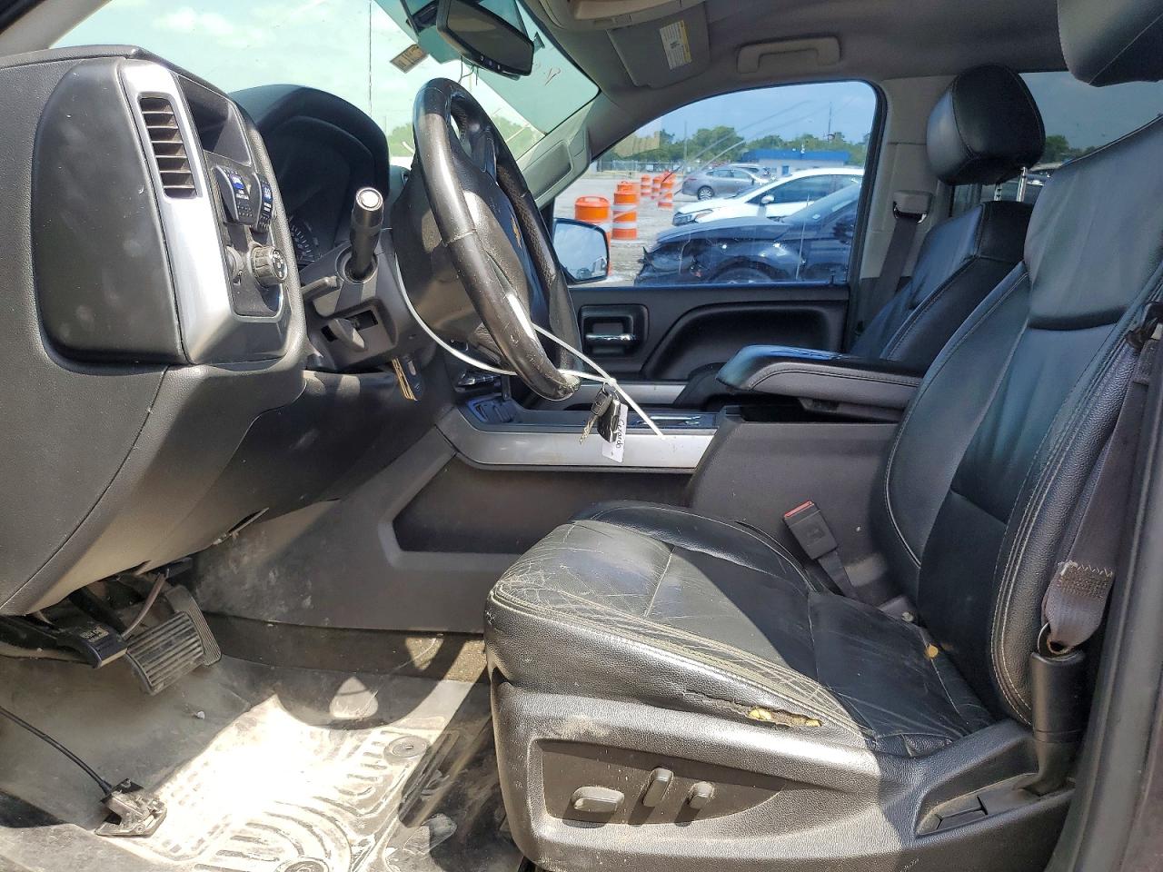 2014 Chevrolet Silverado C1500 Lt Gray vin: 3GCPCREC4EG135658