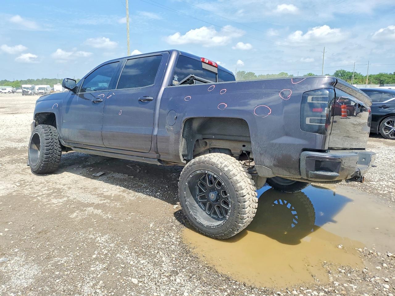 2014 Chevrolet Silverado C1500 Lt Gray vin: 3GCPCREC4EG135658