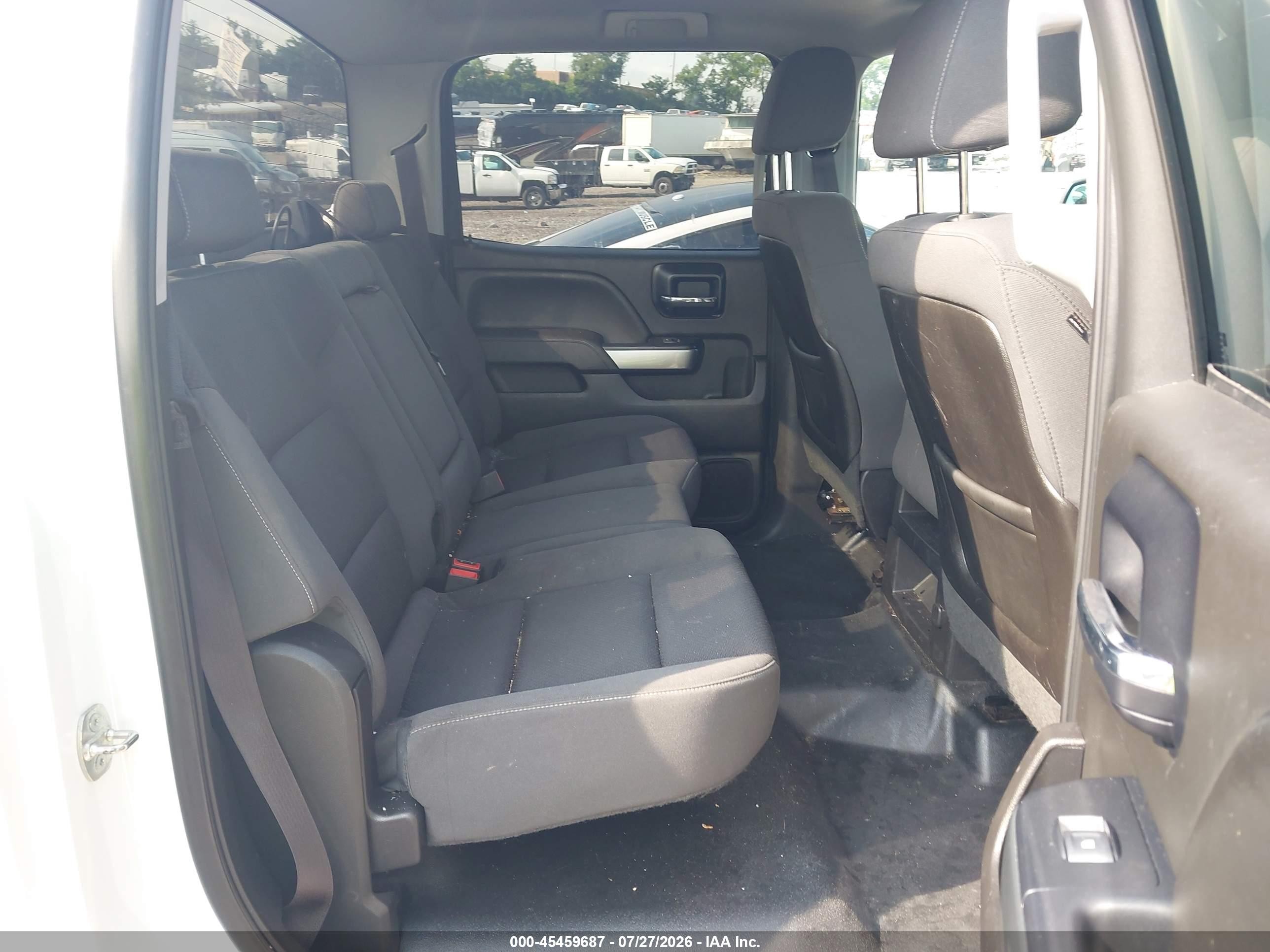 2014 Chevrolet Silverado 1500 1lt White vin: 3GCPCREC4EG135742