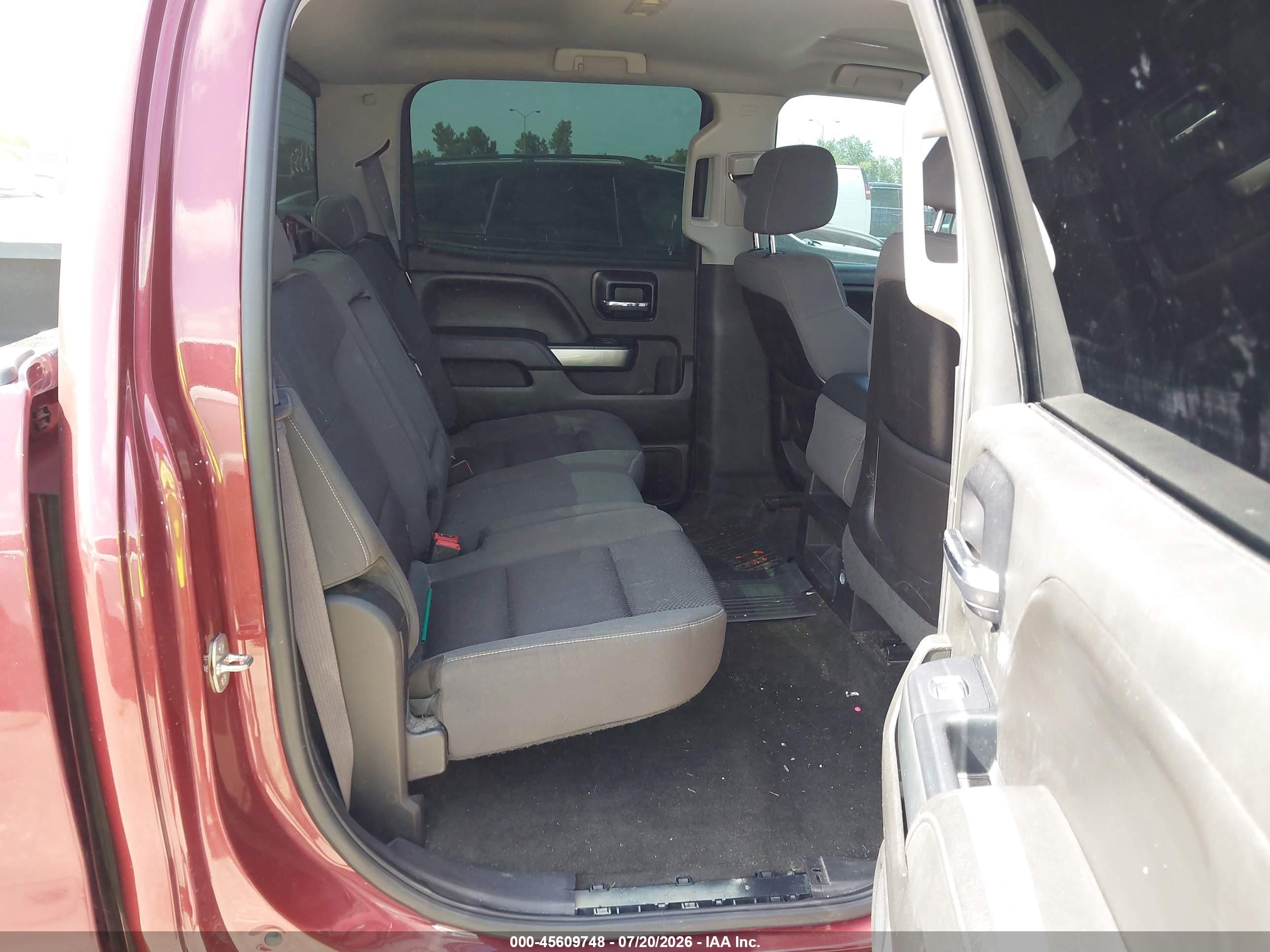 2014 Chevrolet Silverado 1500 Lt Burgundy vin: 3GCPCREC4EG142352