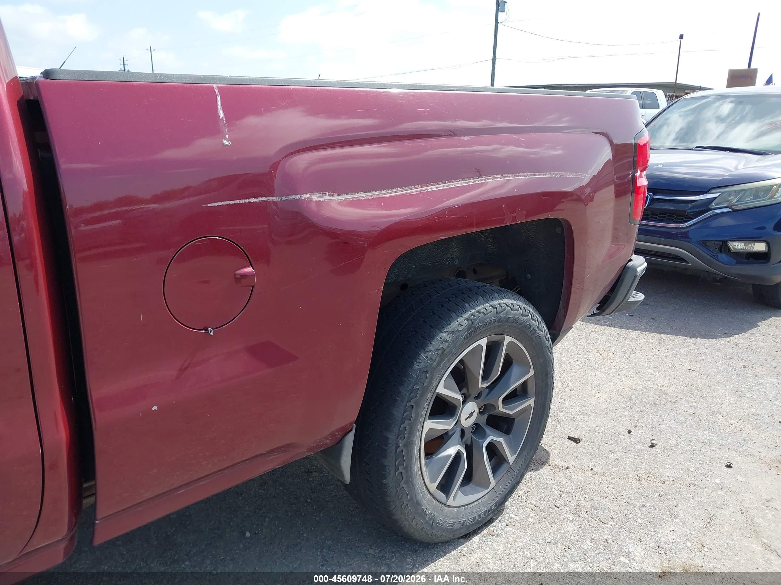 2014 Chevrolet Silverado 1500 Lt Burgundy vin: 3GCPCREC4EG142352