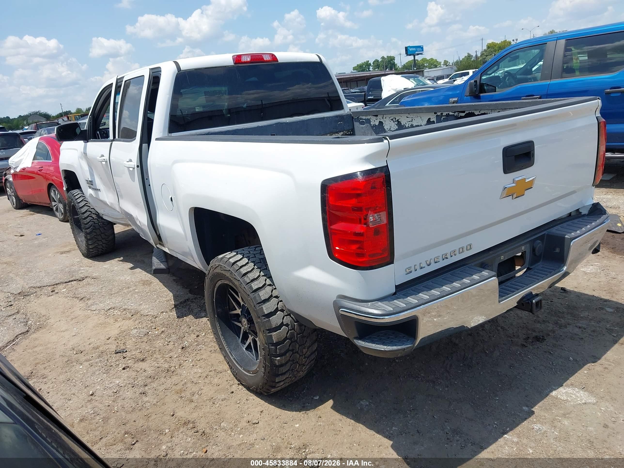 2014 Chevrolet Silverado 1500 Lt White vin: 3GCPCREC4EG143839
