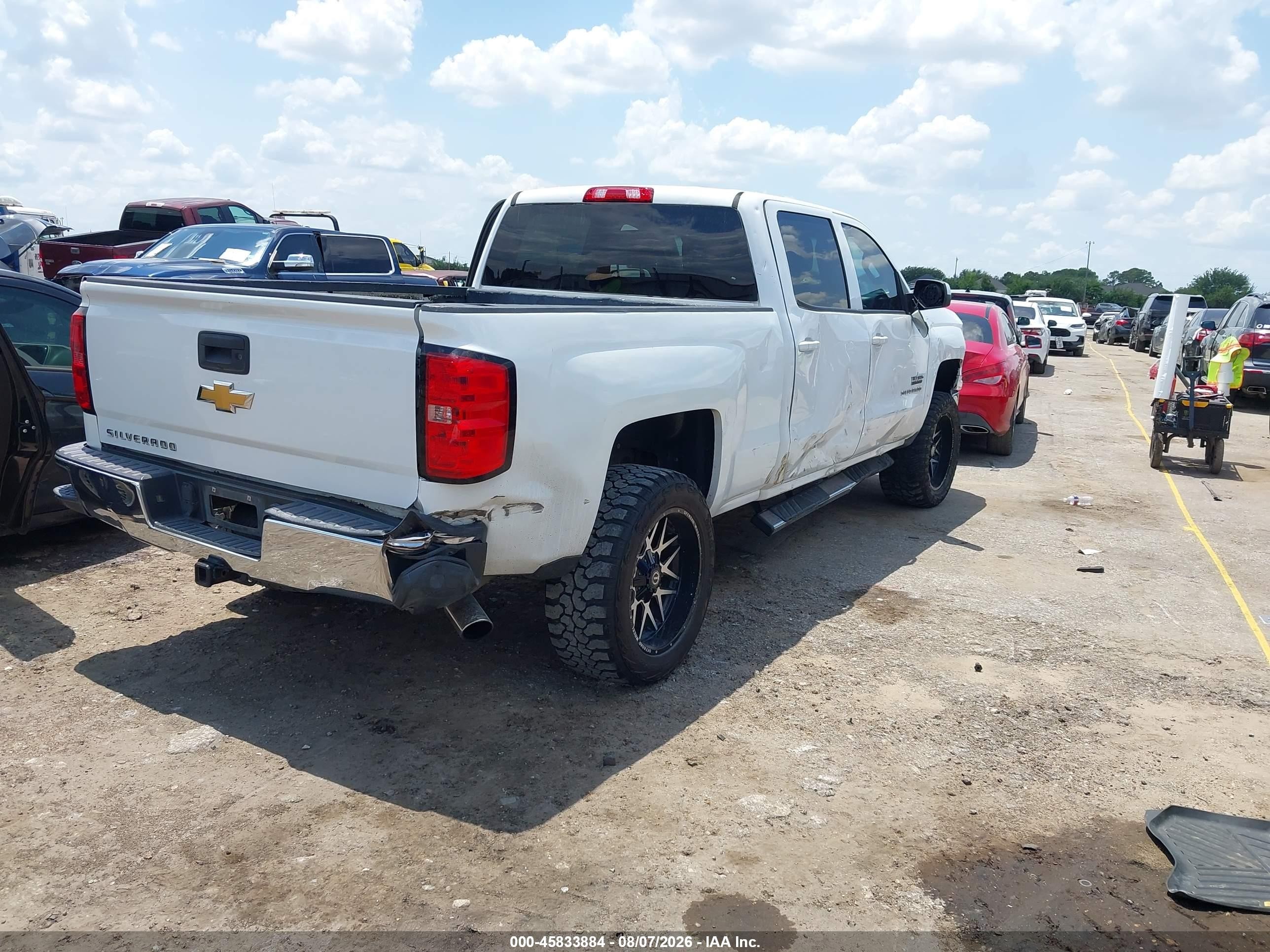 2014 Chevrolet Silverado 1500 Lt White vin: 3GCPCREC4EG143839