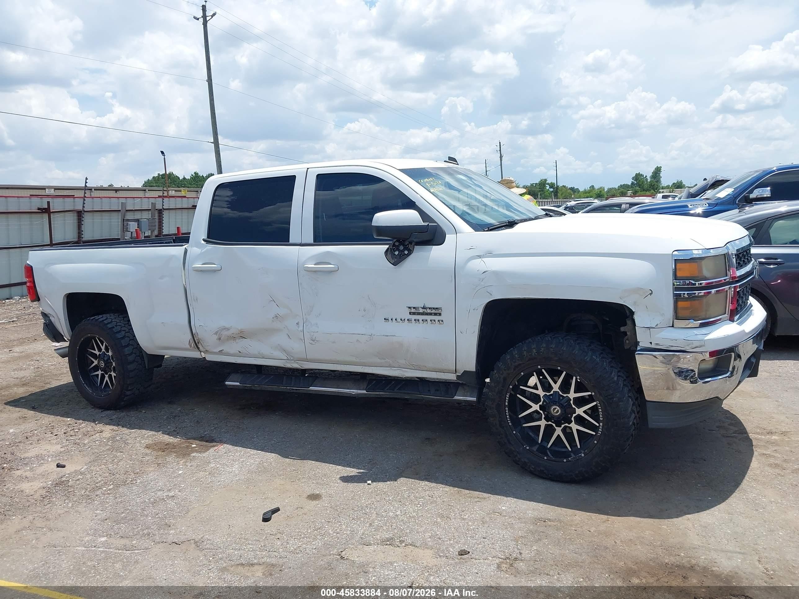 2014 Chevrolet Silverado 1500 Lt White vin: 3GCPCREC4EG143839
