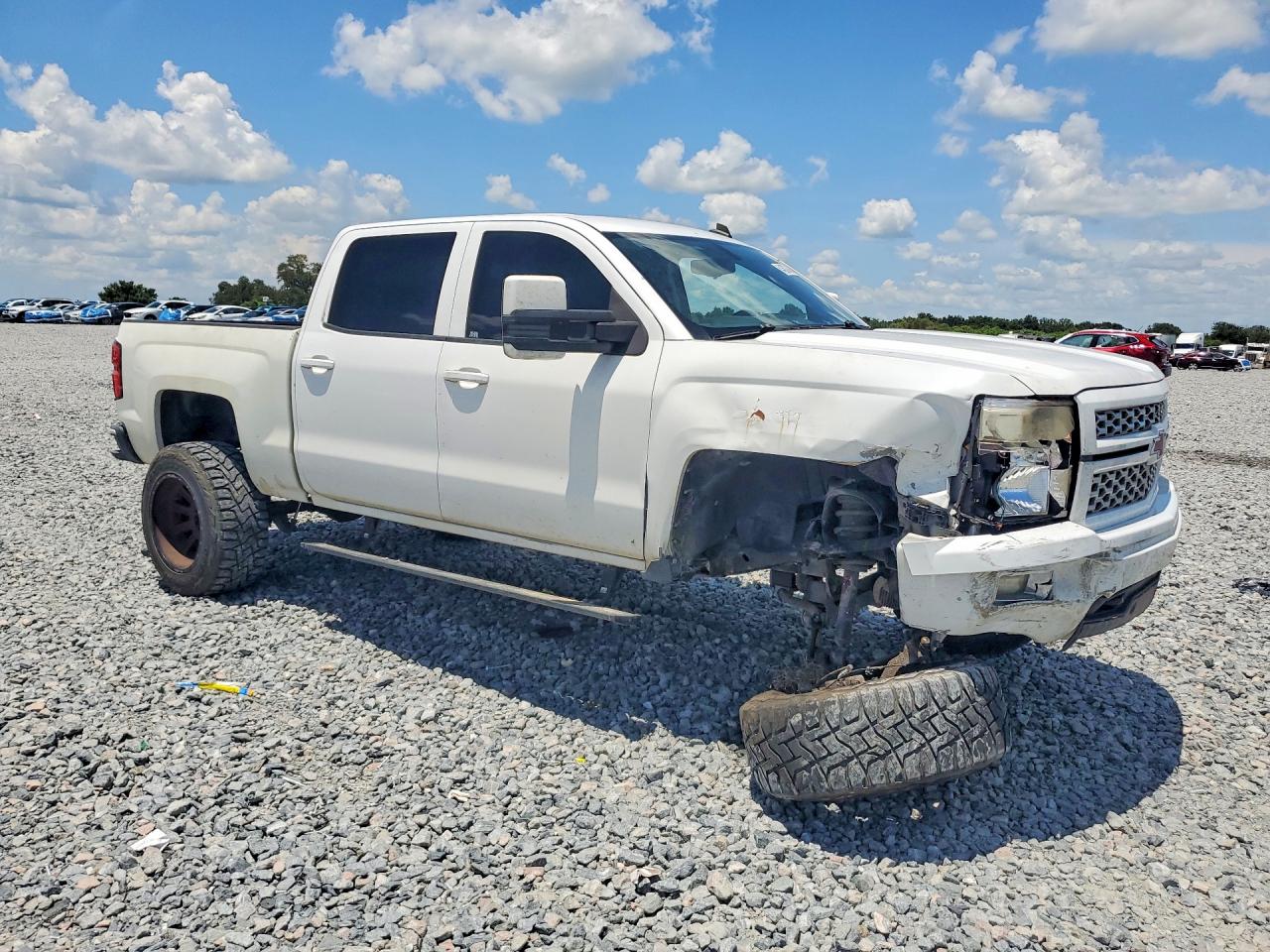 2014 Chevrolet Silverado C1500 Lt White vin: 3GCPCREC4EG151990