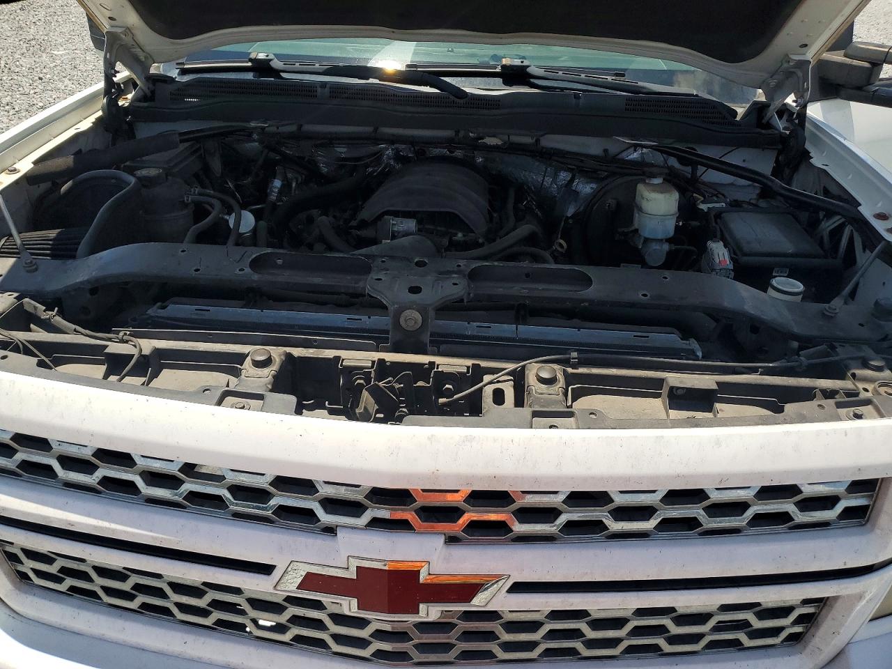 2014 Chevrolet Silverado C1500 Lt White vin: 3GCPCREC4EG151990