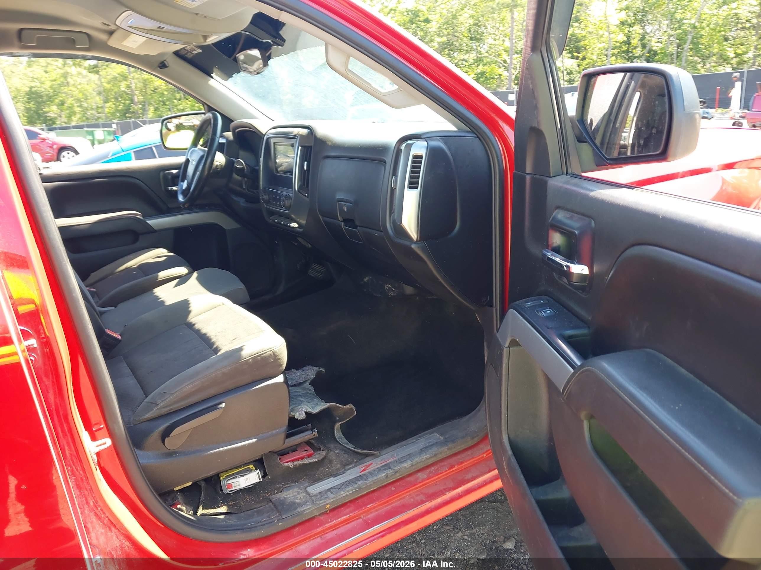 2014 Chevrolet Silverado 1500 2lt Red vin: 3GCPCREC4EG213078