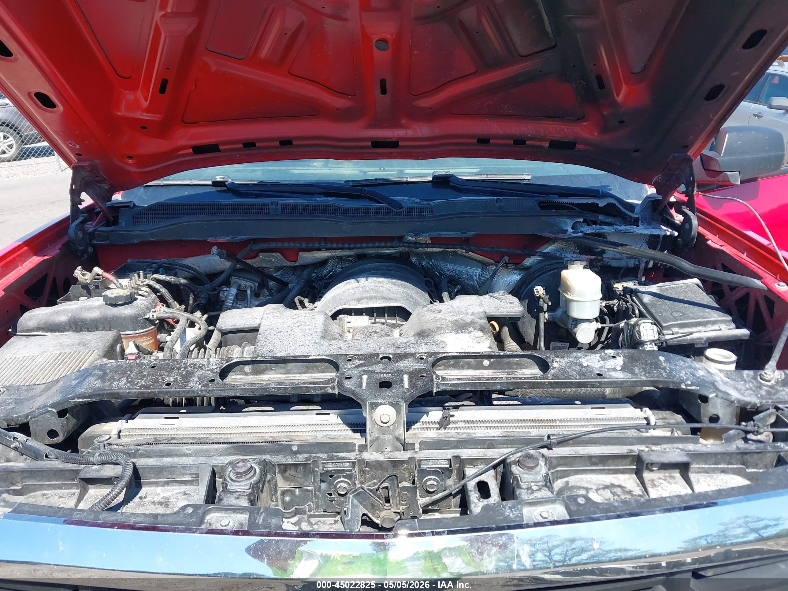 2014 Chevrolet Silverado 1500 2lt Red vin: 3GCPCREC4EG213078