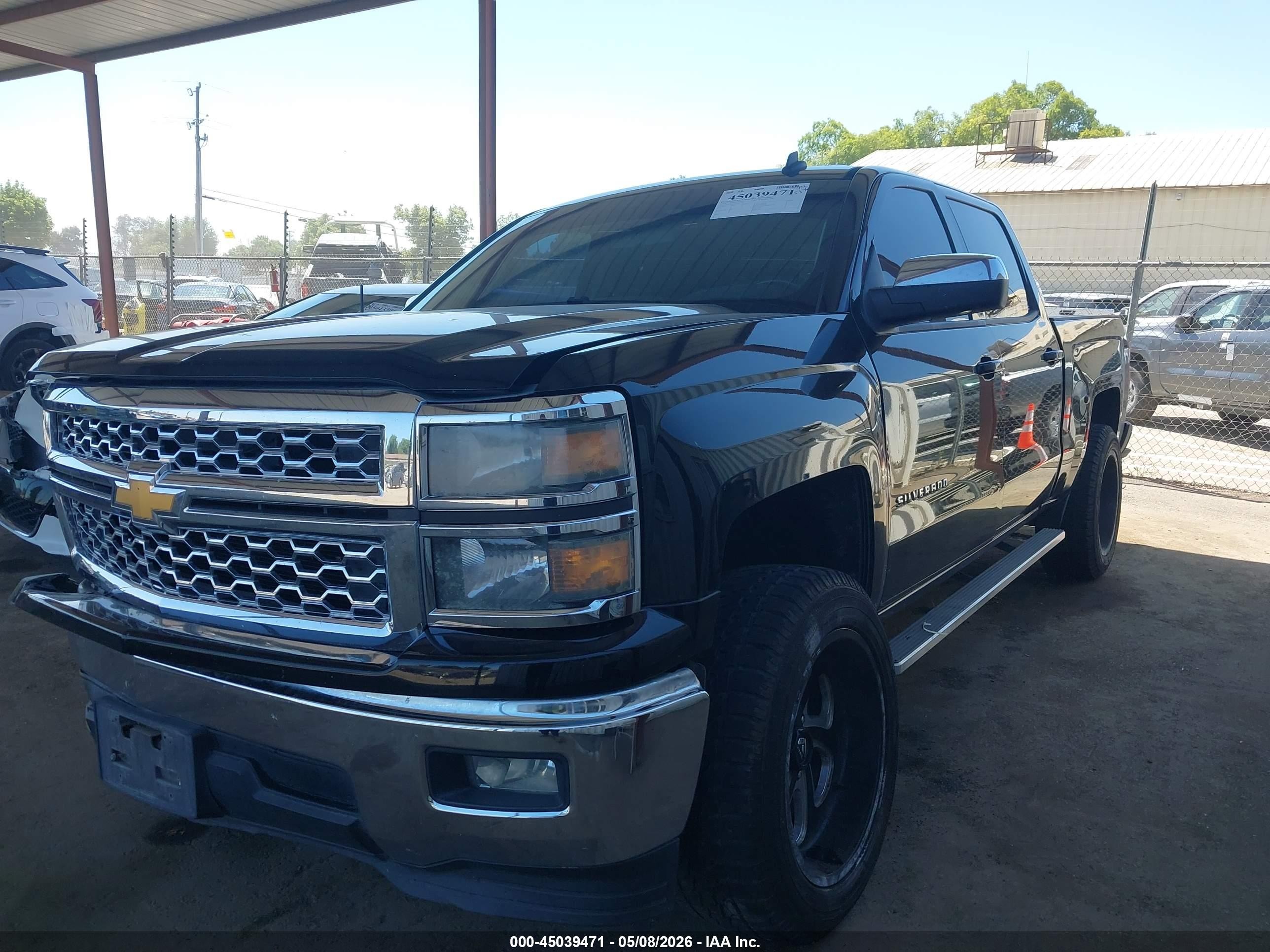 2014 Chevrolet Silverado 1500 1lt Черный vin: 3GCPCREC4EG421736