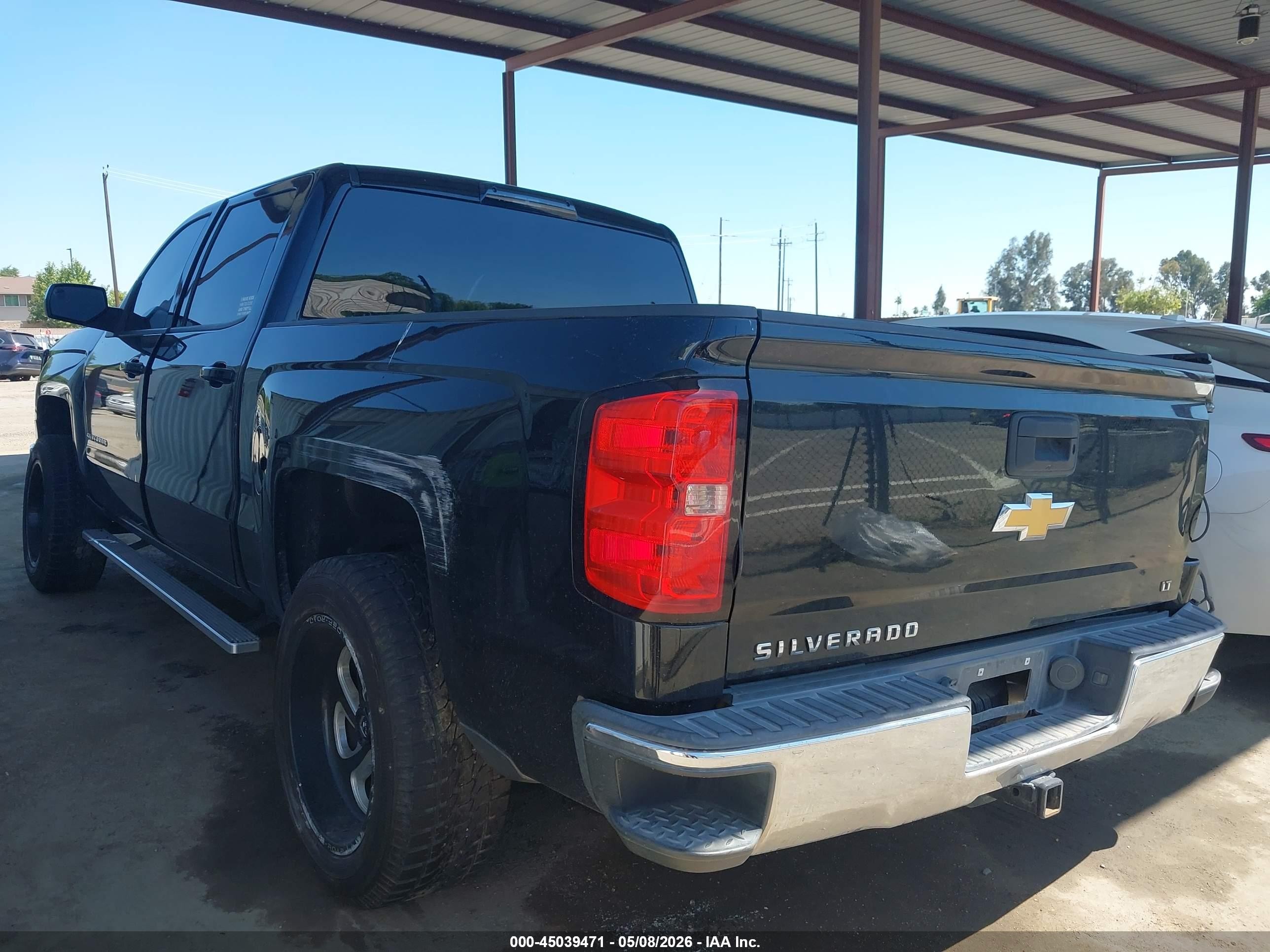 2014 Chevrolet Silverado 1500 1lt Черный vin: 3GCPCREC4EG421736