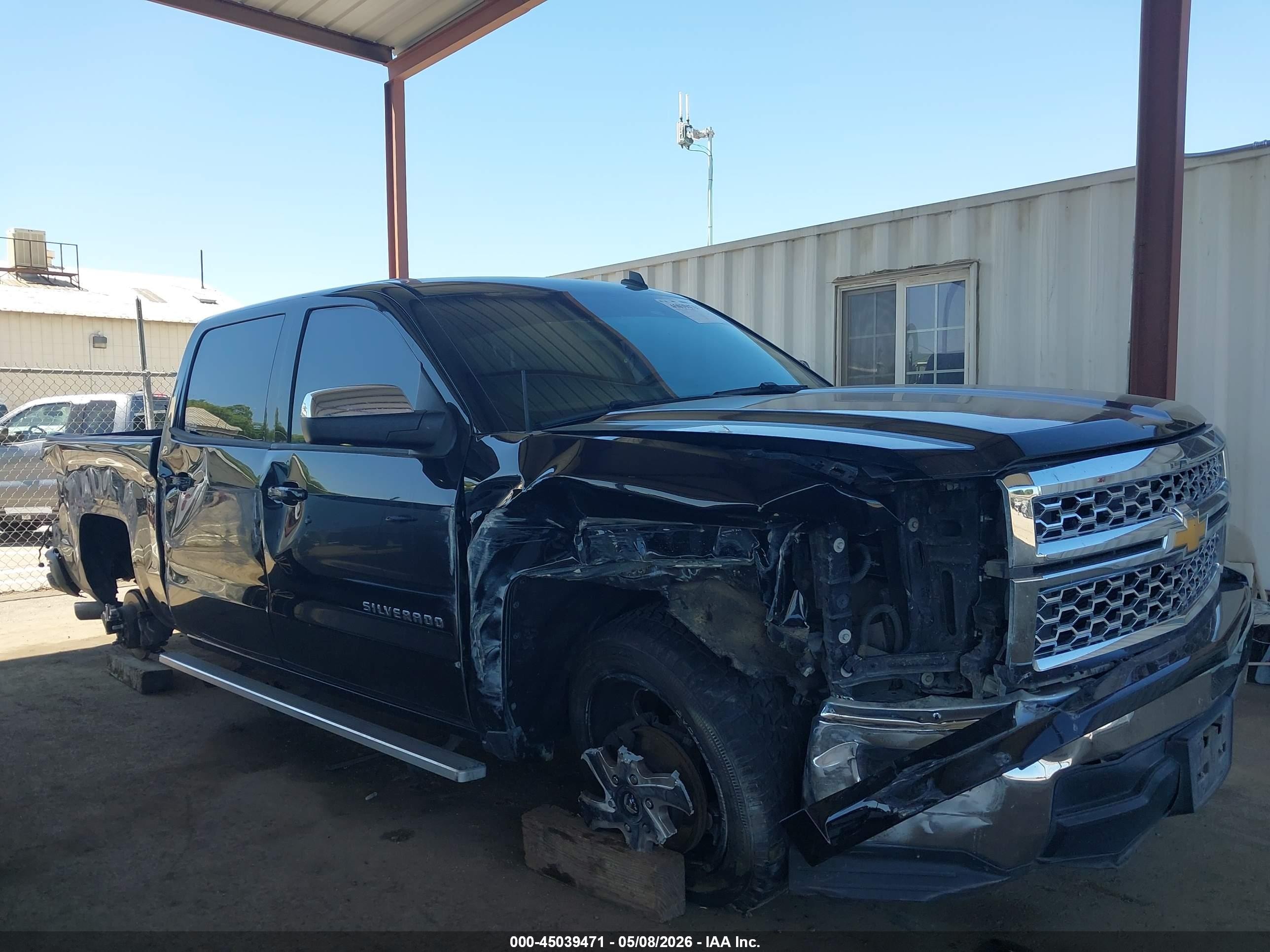 2014 Chevrolet Silverado 1500 1lt Черный vin: 3GCPCREC4EG421736