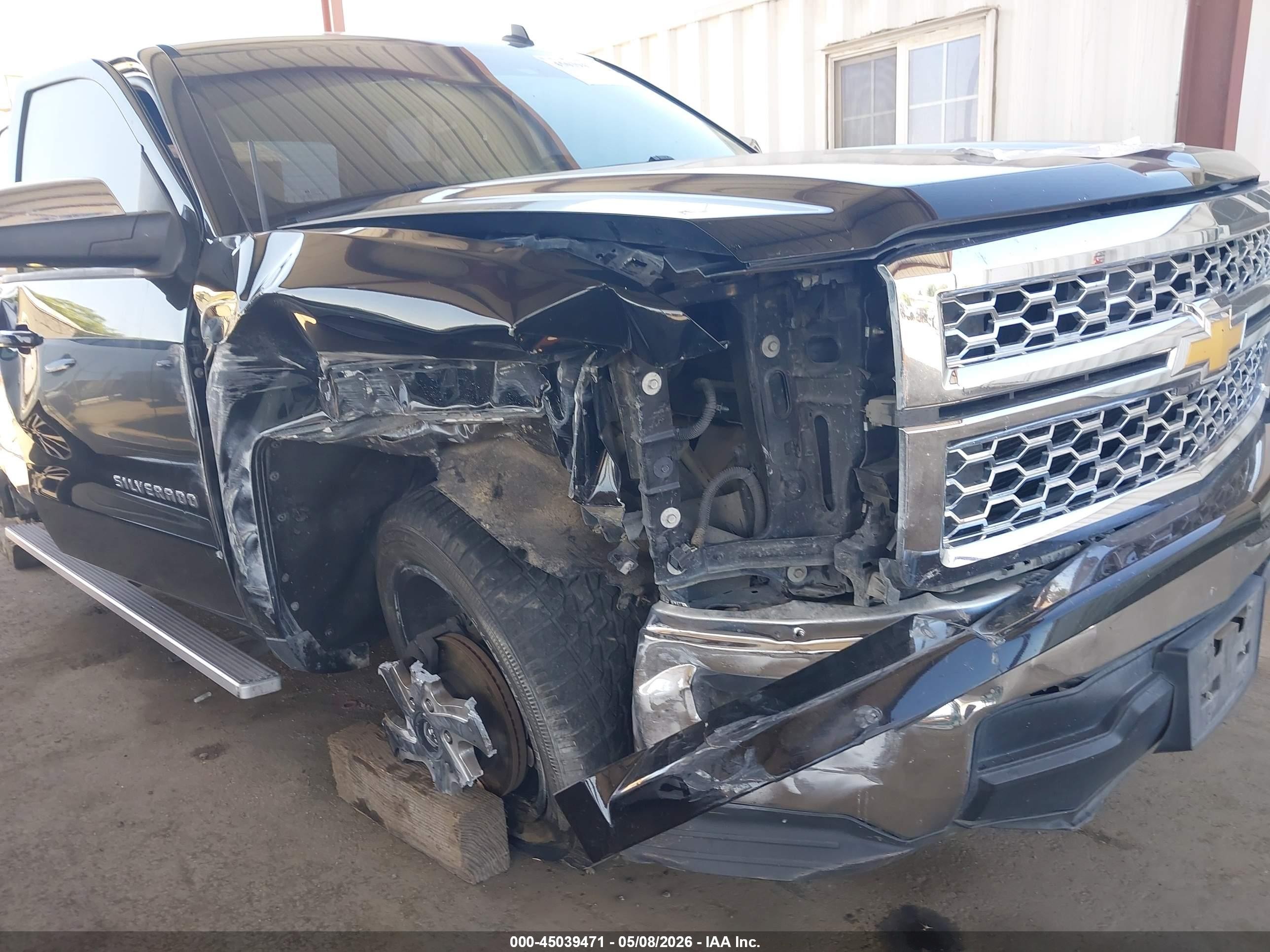 2014 Chevrolet Silverado 1500 1lt Черный vin: 3GCPCREC4EG421736