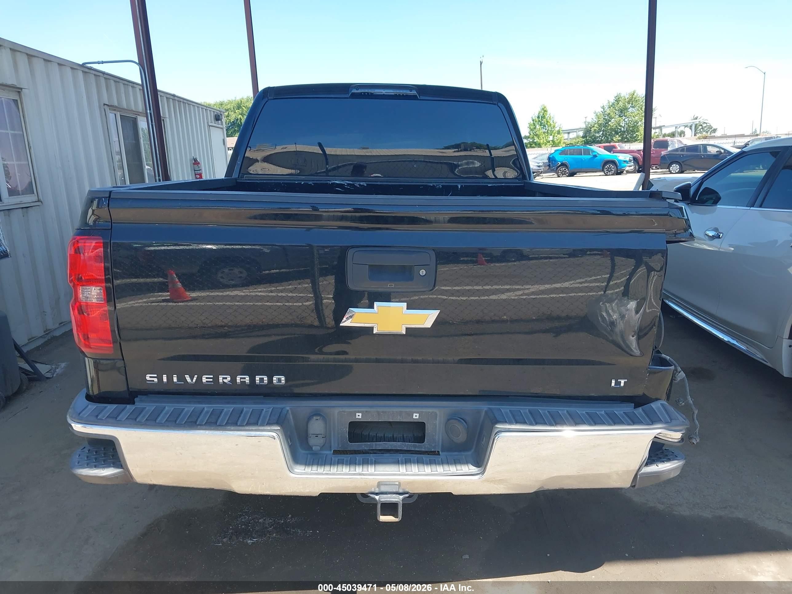 2014 Chevrolet Silverado 1500 1lt Черный vin: 3GCPCREC4EG421736