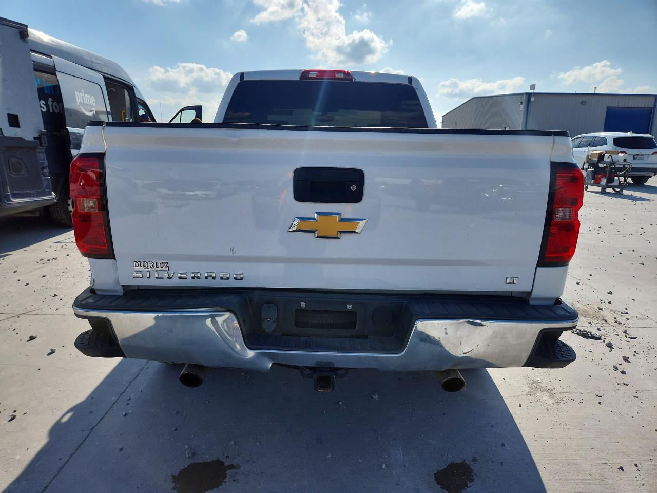 2014 Chevrolet Silverado C1500 Lt White vin: 3GCPCREC4EG459063