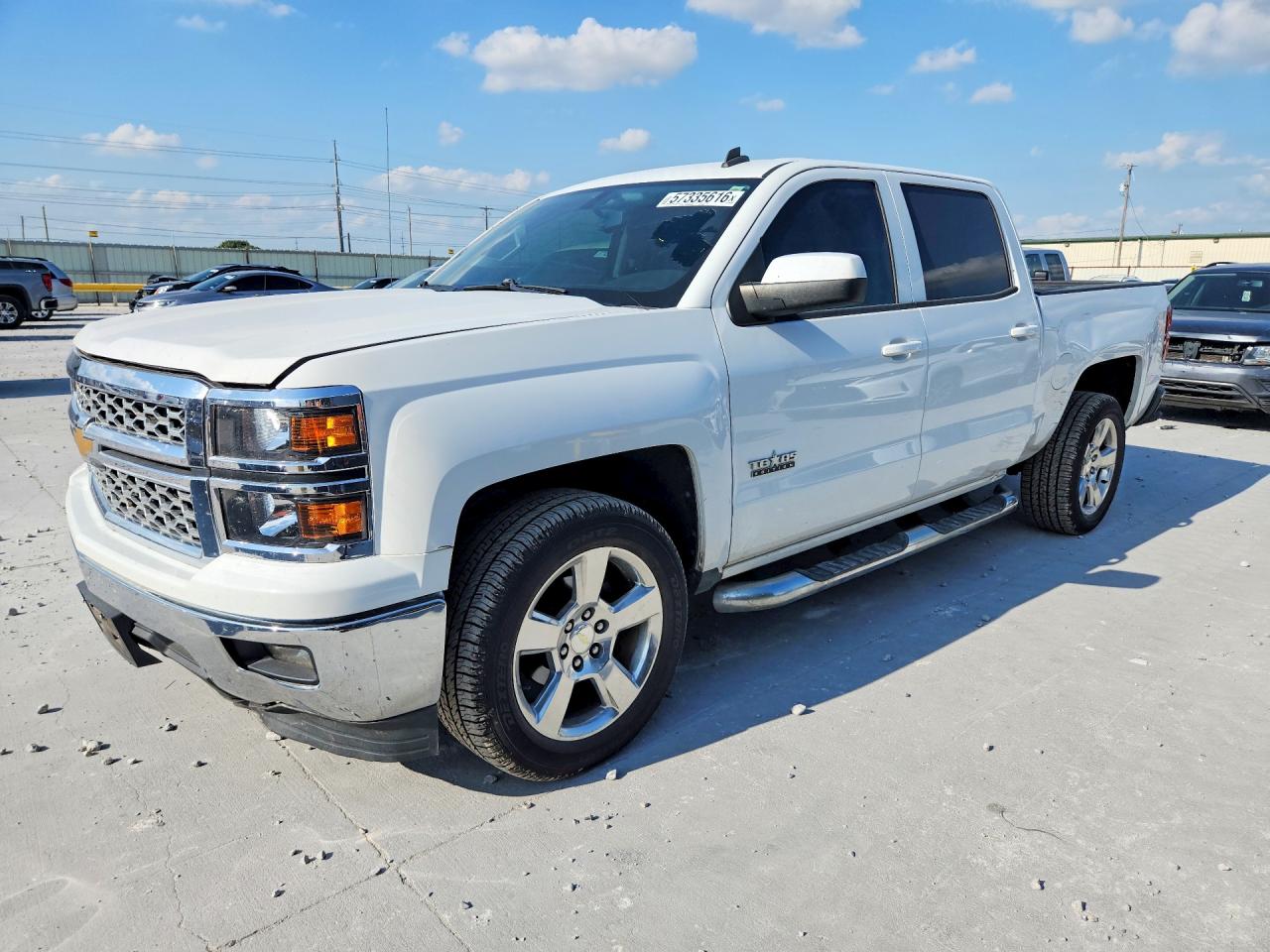 2014 Chevrolet Silverado C1500 Lt White vin: 3GCPCREC4EG459063
