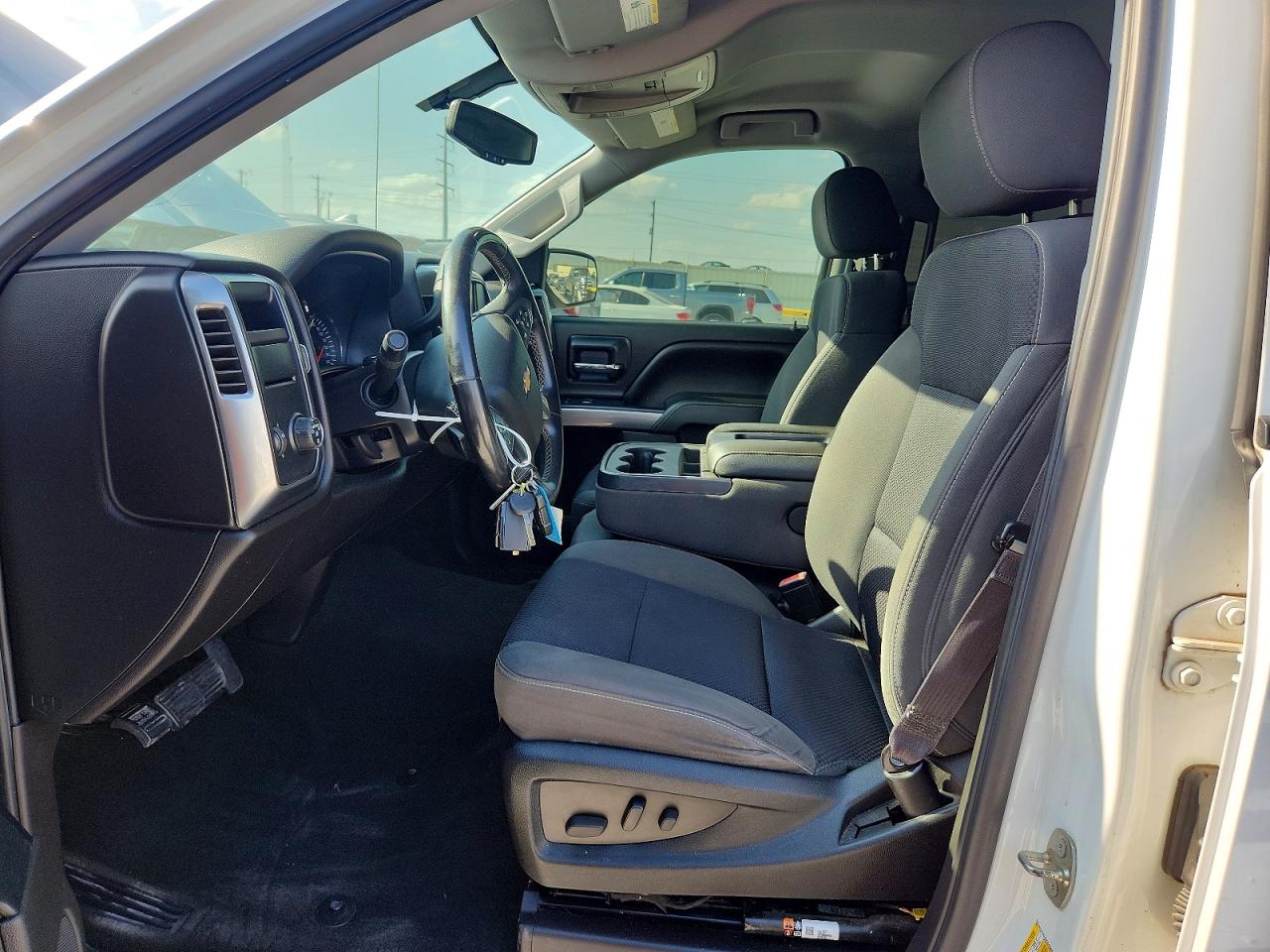 2014 Chevrolet Silverado C1500 Lt White vin: 3GCPCREC4EG459063