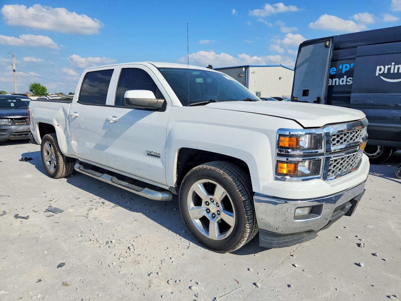2014 Chevrolet Silverado C1500 Lt White vin: 3GCPCREC4EG459063