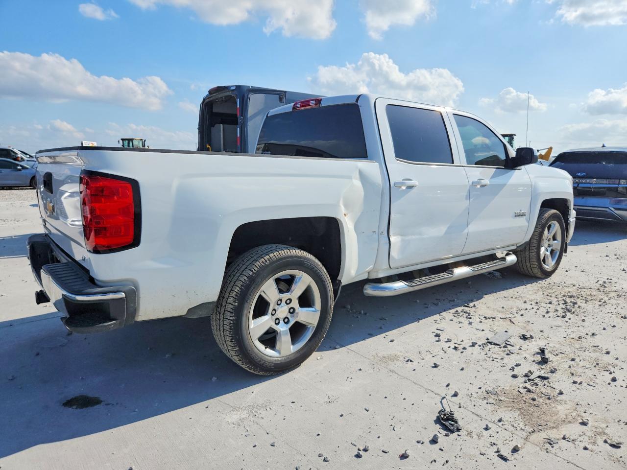 2014 Chevrolet Silverado C1500 Lt White vin: 3GCPCREC4EG459063