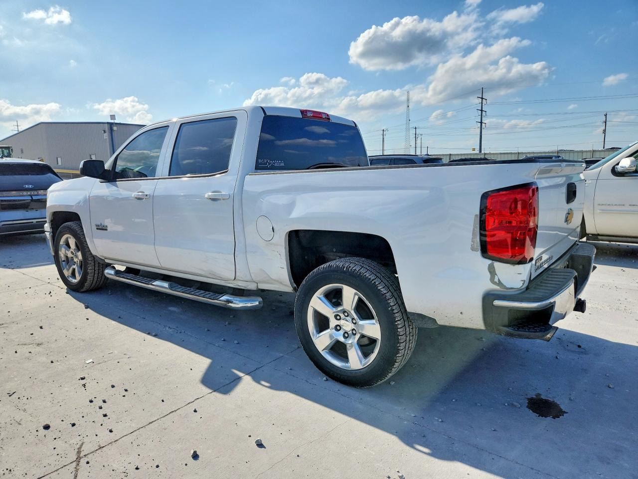 2014 Chevrolet Silverado C1500 Lt White vin: 3GCPCREC4EG459063
