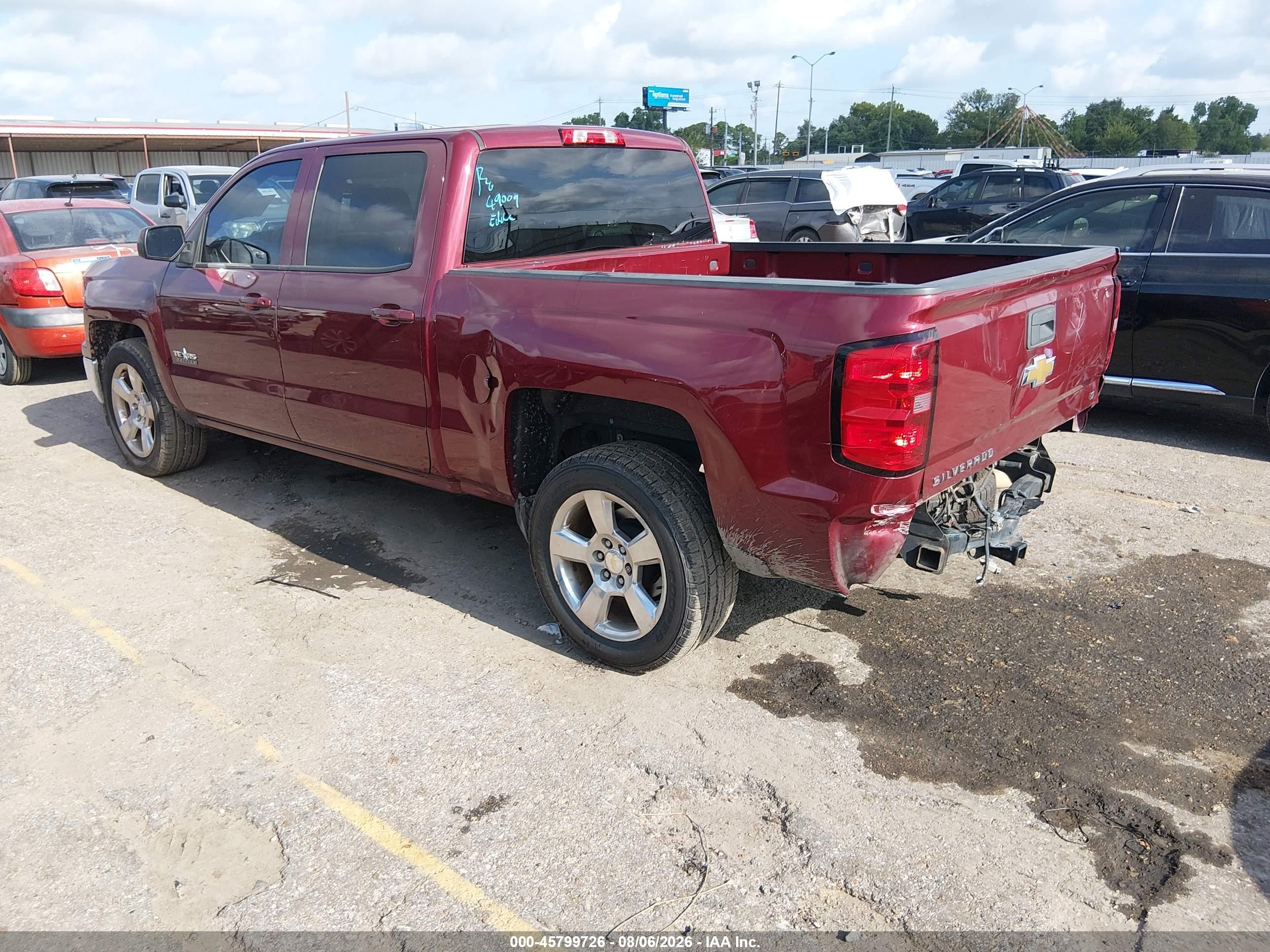 2014 Chevrolet Silverado 1500 Lt Maroon vin: 3GCPCREC4EG497425